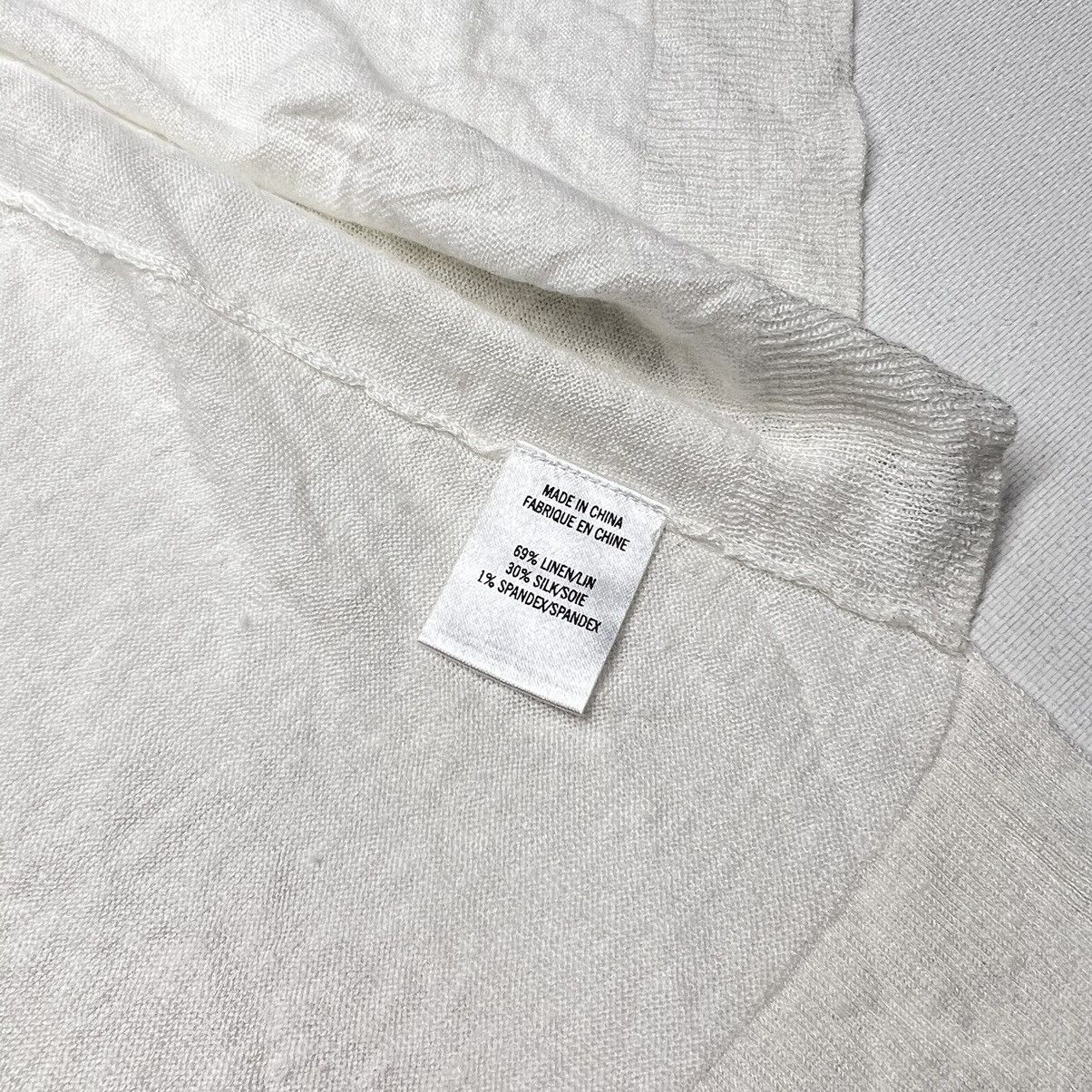 Theory NEW Theory Cardigan Sweater White Linen Drape Billey Riflex Size S / US 4 / IT 40 - 8 Thumbnail