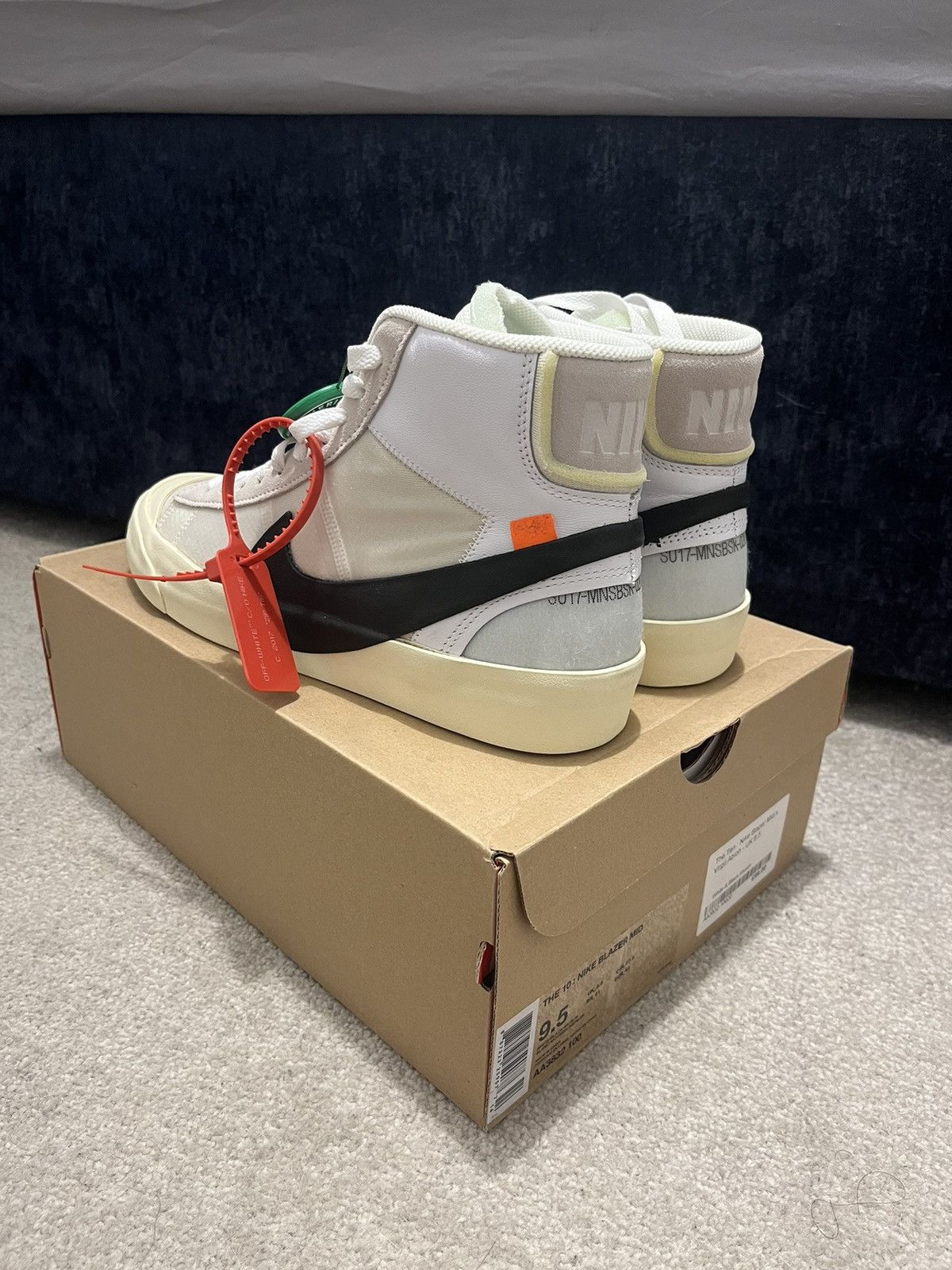 Nike × Off-White Nike Off-White Blazer “The Ten” Size US 9.5 / EU 42-43 - 3 Thumbnail