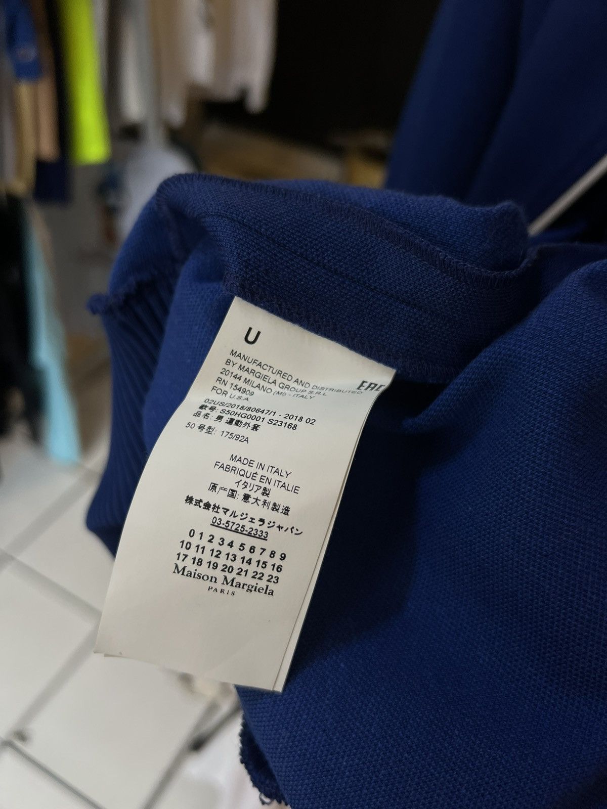 Maison Margiela Maison Margiela Blue jacket Size US M / EU 48-50 / 2 - 5 Thumbnail