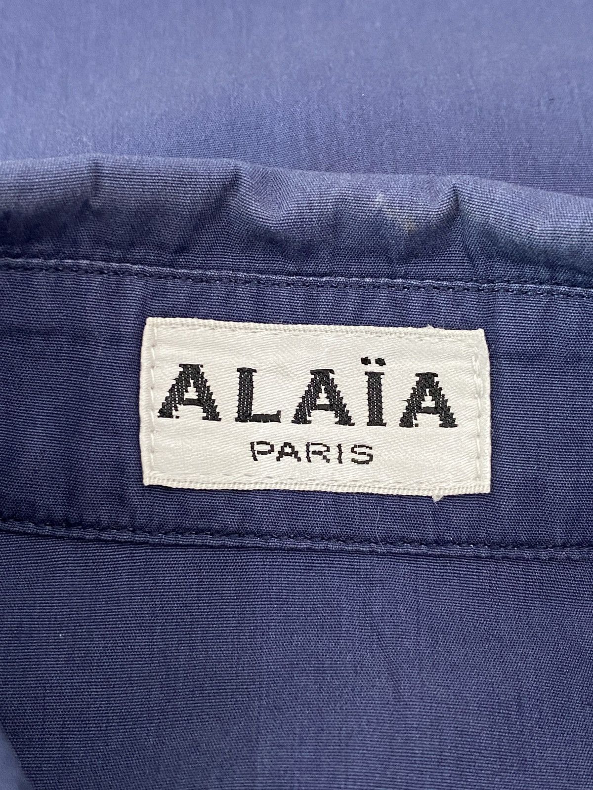 Alaia Vintage 80’s Alaia Oversized Shirt Size M / US 6-8 / IT 42-44 - 2 Thumbnail