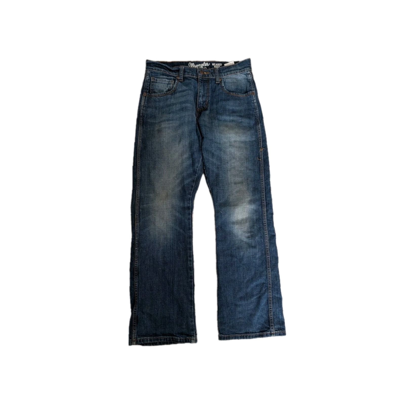 Wrangler Wrangler Jeans Men 30x30 Retro Jackson Hole Medium Wash Bootcut Relaxed Fit Denim USA Cowboy Wrangler Retro Jeans Mens 30 Regular Blue Size US 30 / EU 46 - 7 Thumbnail