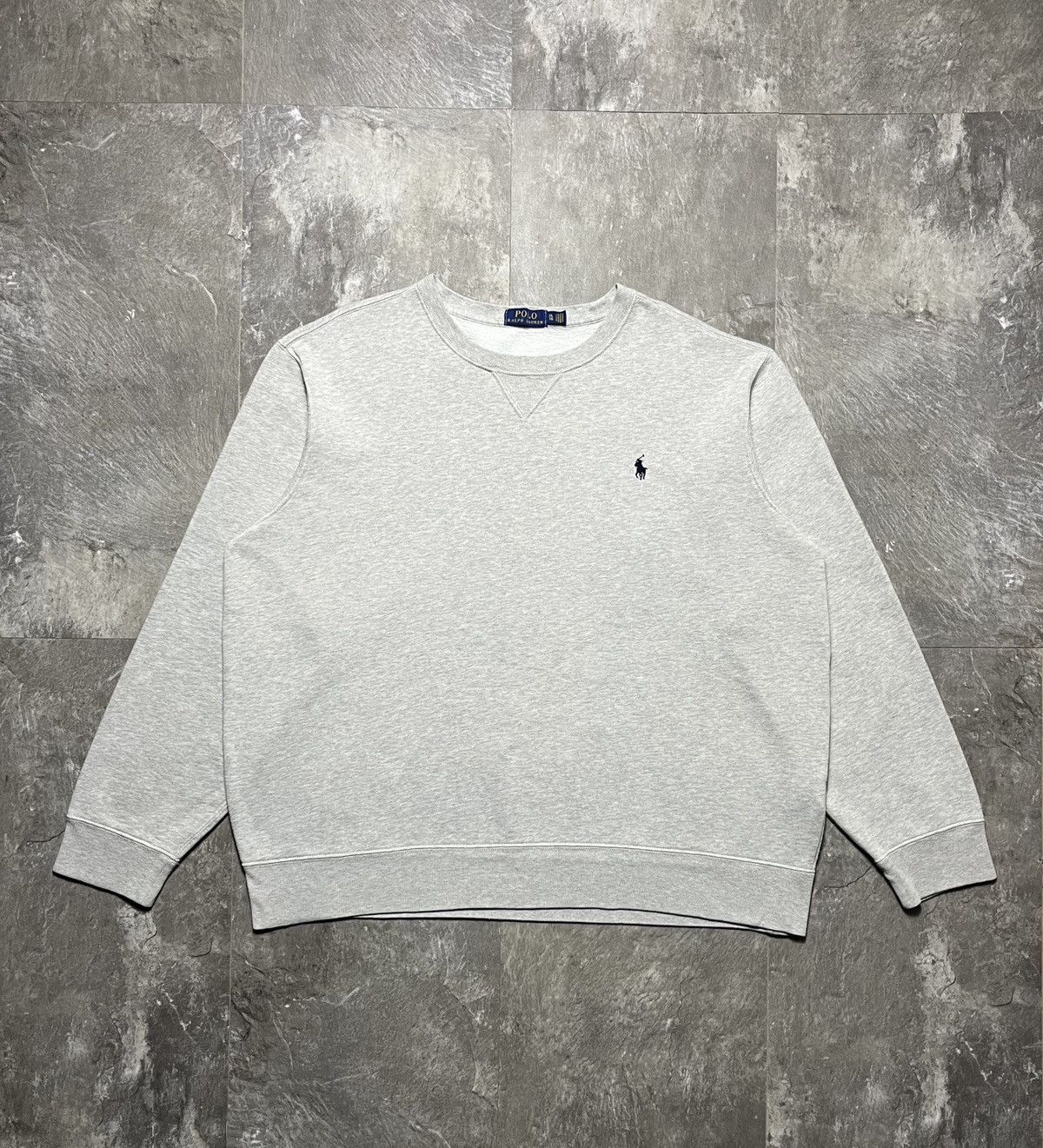 Polo Ralph Lauren Polo Ralph Lauren Gray Sweatshirt Crewneck Pony Logo Size XL Size US XL / EU 56 / 4 - 1 Thumbnail