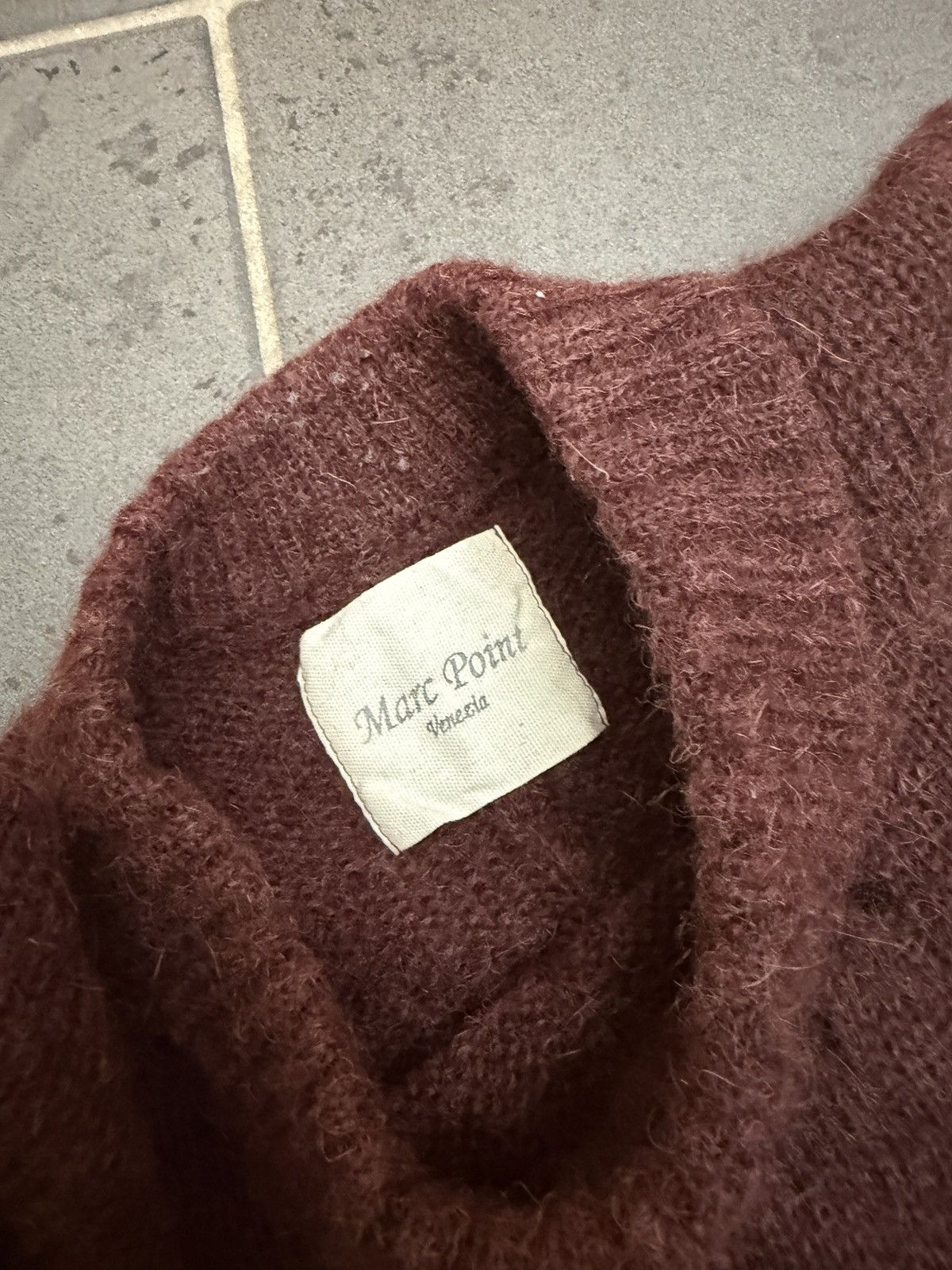 Marc Point Venezia Mohair Alpaca Distressed Oversized Knit Size US M / EU 48-50 / 2 - 5 Thumbnail