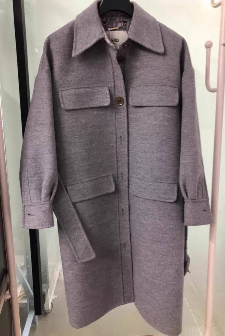 Fendi Fendi All-Over Print Overcoat Size XS / US 0-2 / IT 36-38 - 1 Thumbnail
