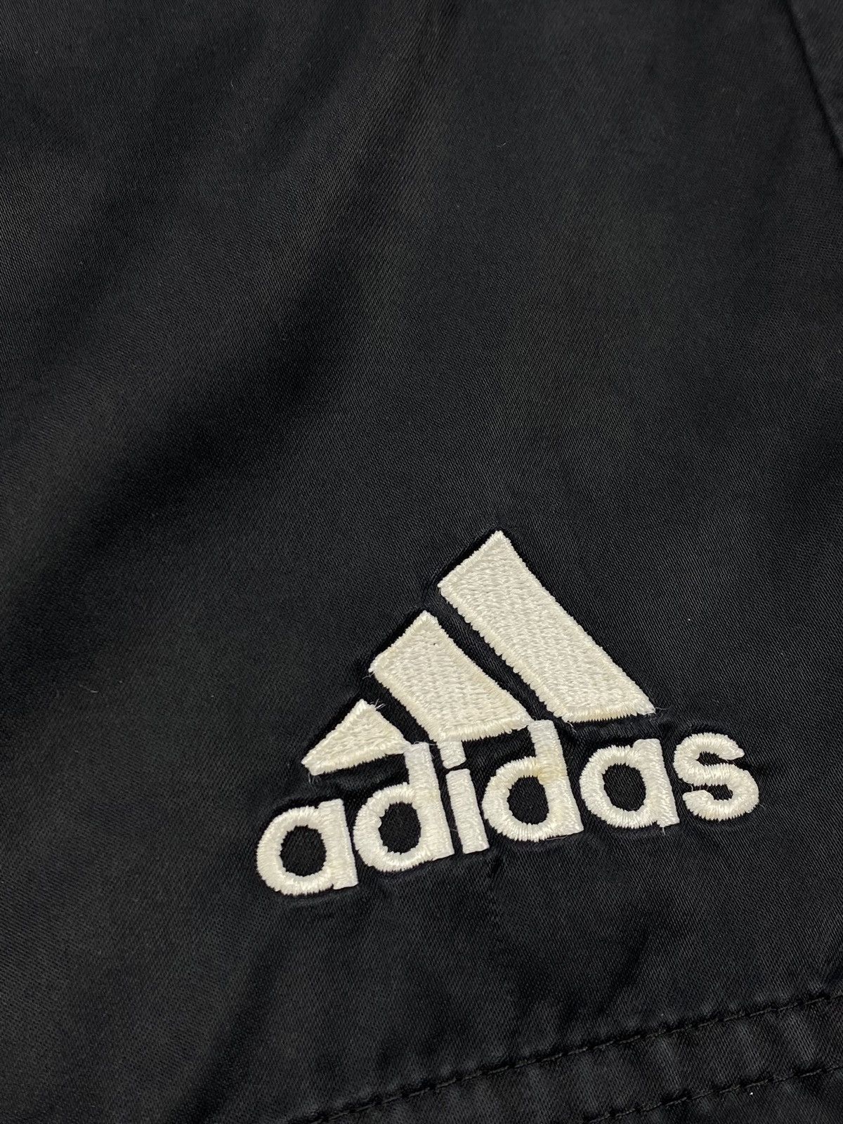 Adidas 🔥LASTDROP🔥 #2 Vintage Adidas Graphite Black Nylon Shorts Size US 36 / EU 52 - 6 Thumbnail