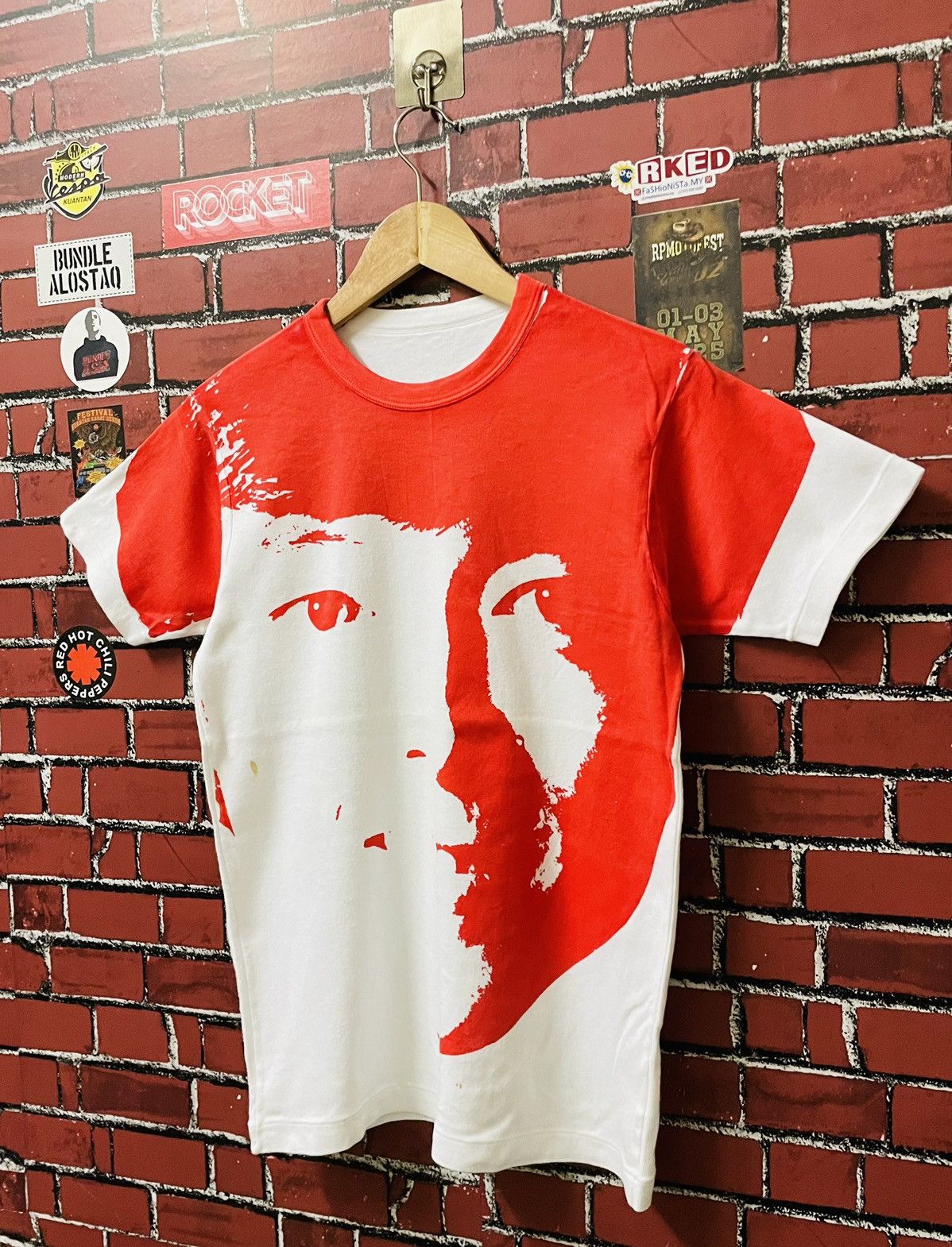 Band Tees VINTAGE Michiro Endo (The Stalin) PUNK BAND JAPAN Size US M / EU 48-50 / 2 - 2 Thumbnail