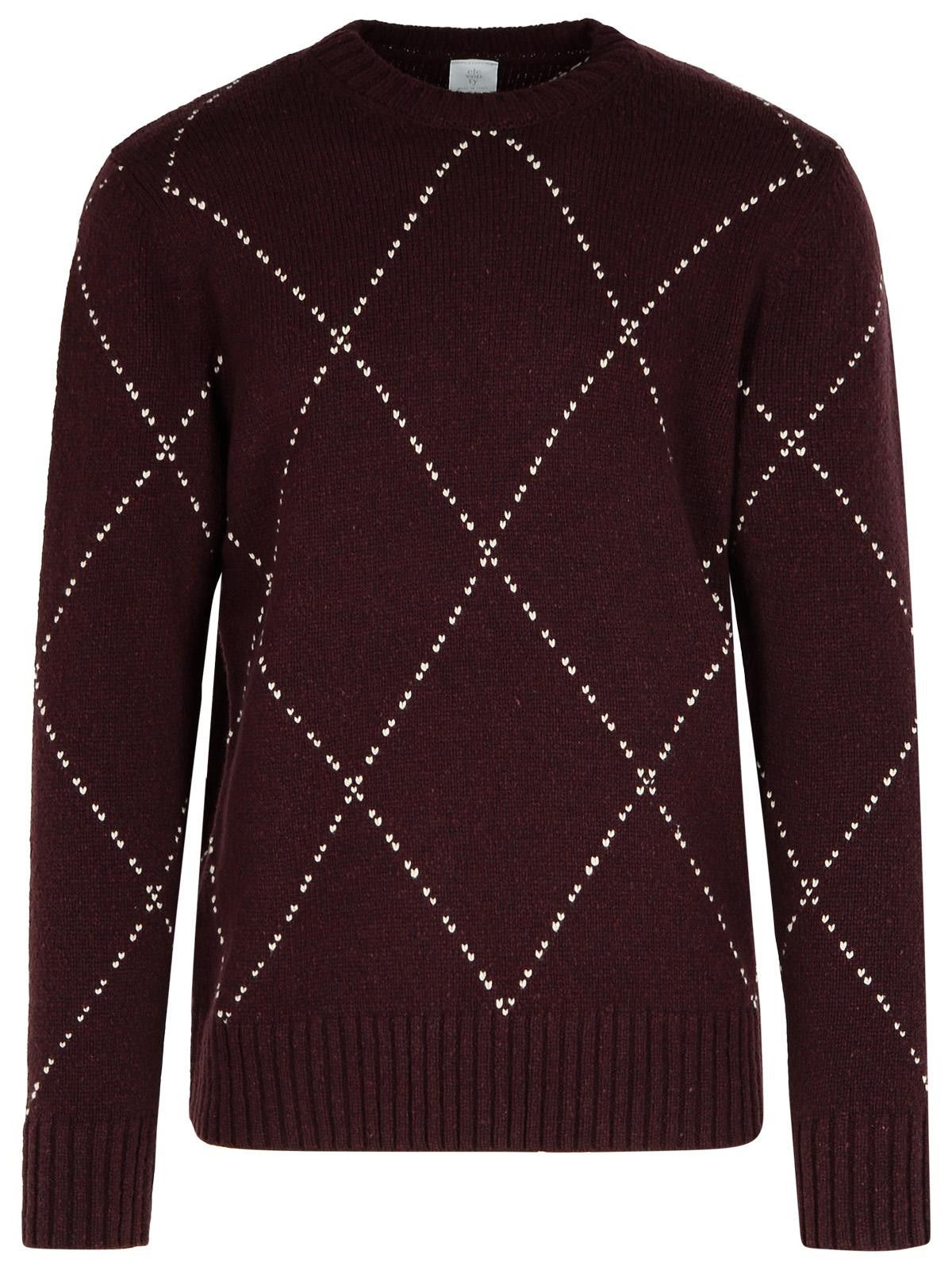 Eleventy ELEVENTY Bardeaux Wool Sweater Size US XL / EU 56 / 4 - 1 Thumbnail