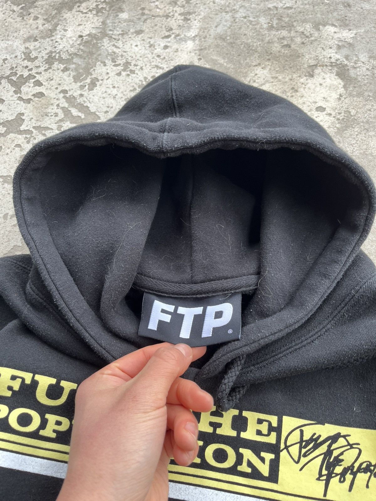 Fuck The Population Vintage Fuck The Population Since 2010 Big Logo FTP Hoodie Size US M / EU 48-50 / 2 - 5 Thumbnail