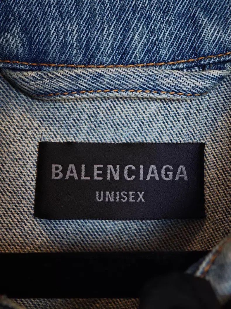 Balenciaga Balenciaga Denim Jacket Size US M / EU 48-50 / 2 - 3 Thumbnail