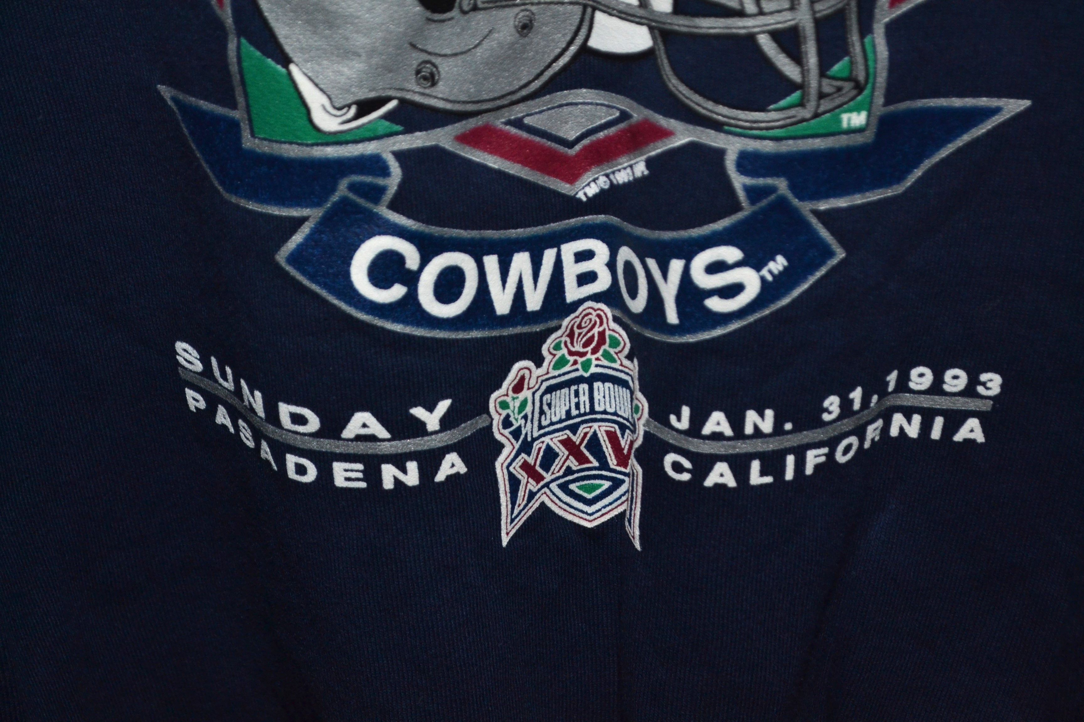 Vintage Dallas Cowboys XL Super Bowl NFL Sweatshirt Vintage 1993 USA Size US XL / EU 56 / 4 - 6 Thumbnail