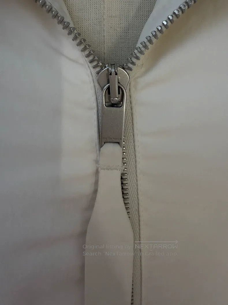 Jil Sander Jil Sander size 32 Long white down jacket Size XS / US 0-2 / IT 36-38 - 4 Thumbnail