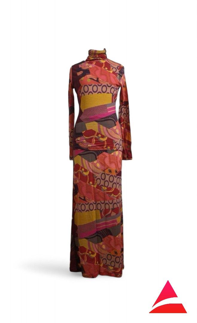 Jean Paul Gaultier Jean Paul Gaultier - Mesh Setup Red Roses Longsleeve Dress Size M / US 6-8 / IT 42-44 - 1 Thumbnail