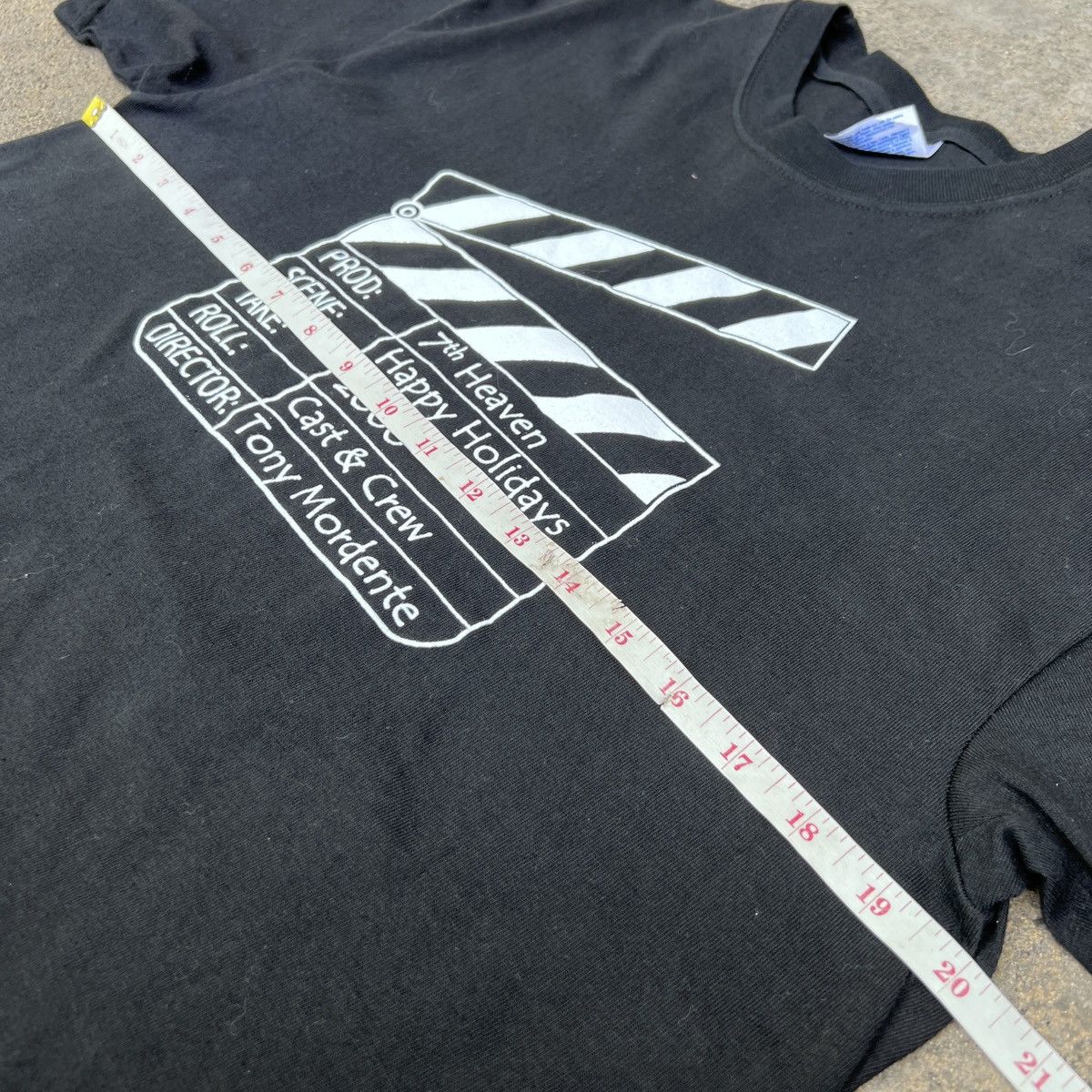 Vintage Vintage 7th Heaven Tony Mordente TV series Promo Tee Drama Size US M / EU 48-50 / 2 - 7 Thumbnail