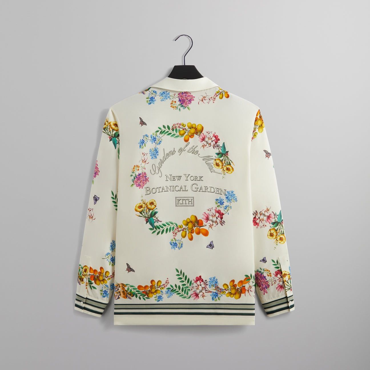 Kith Kith NY Botanical Gardens Floral Border L/S Thompson Shirt | Grailed