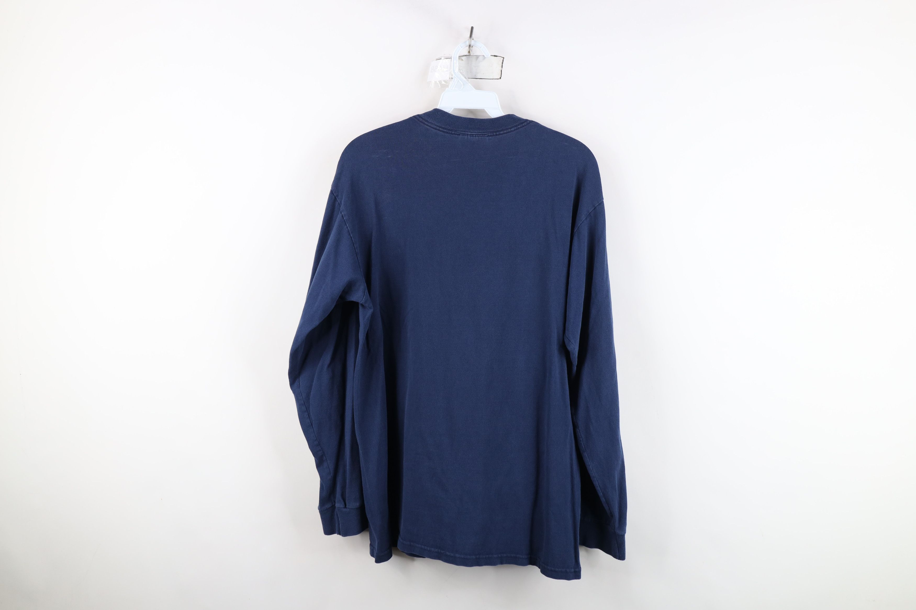 Nike Vintage Nike Swoosh University of Michigan T-Shirt Blue Size US S / EU 44-46 / 1 - 12 Thumbnail