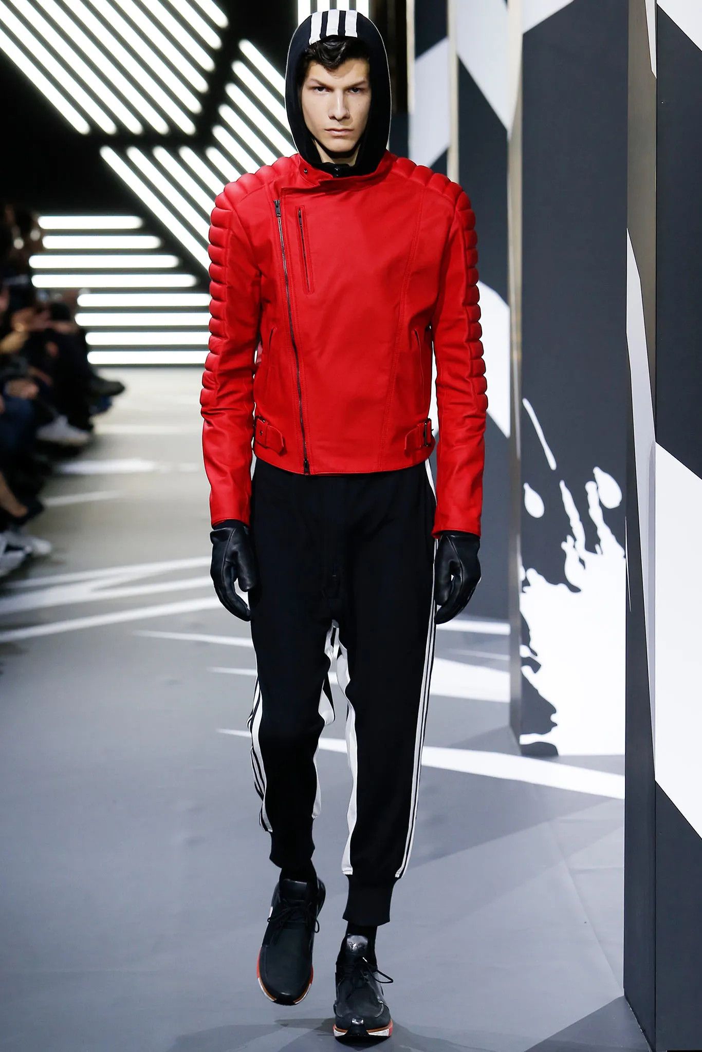 Y-3 Y-3 Lamb Leather Biker Jacket Yohji Yamamoto Size US M / EU 48-50 / 2 - 15 Thumbnail