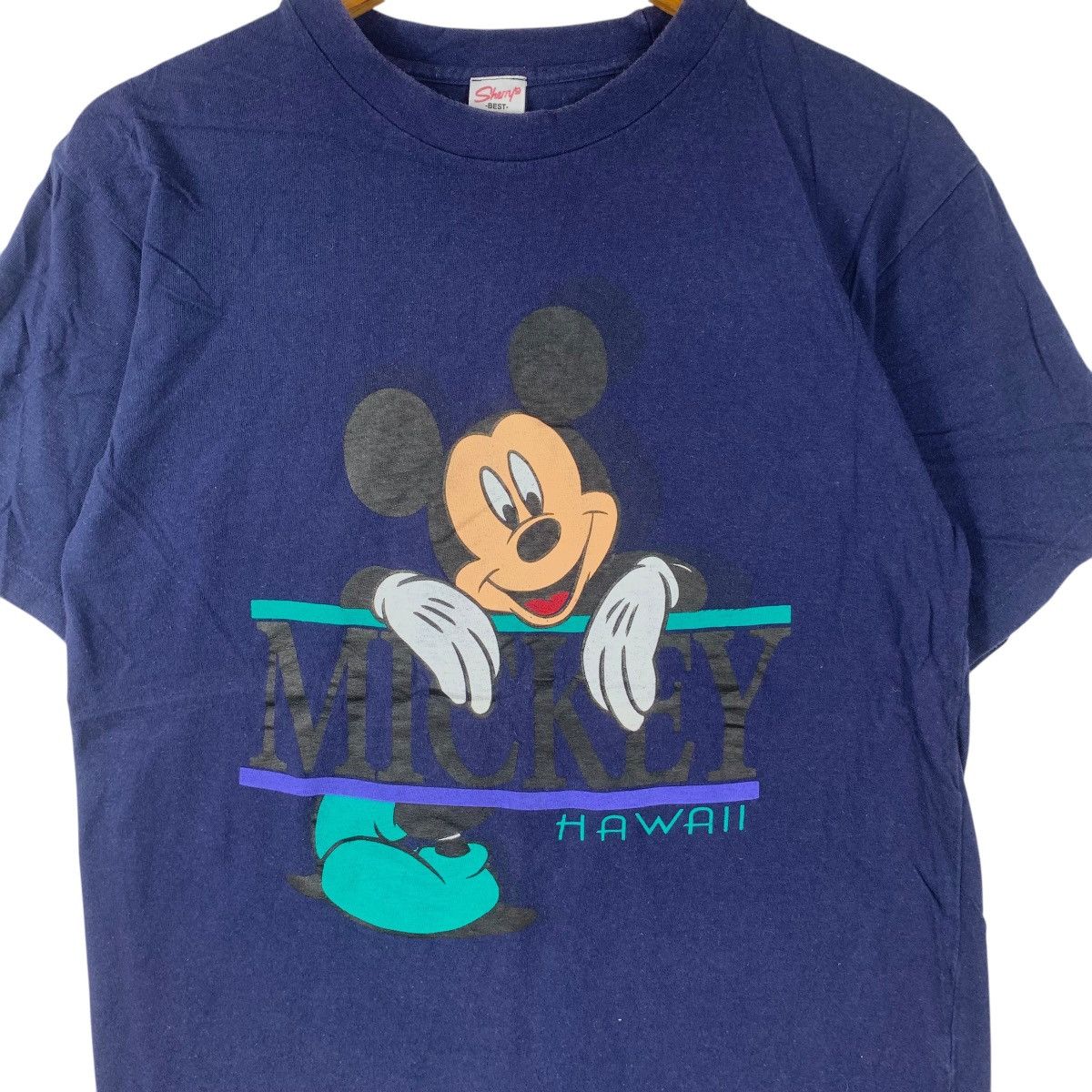 Mickey Mouse Vintage 90’ MICKEY MOUSE HAWAII Disney Resort Tee Shirt Top Size US S / EU 44-46 / 1 - 4 Thumbnail