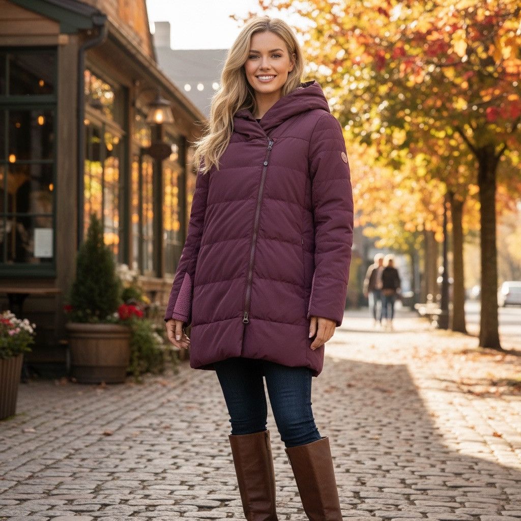 Lululemon Lululemon Puffy Blanket Jacket Plum sz.6 Size S / US 4 / IT 40 - 1 Thumbnail