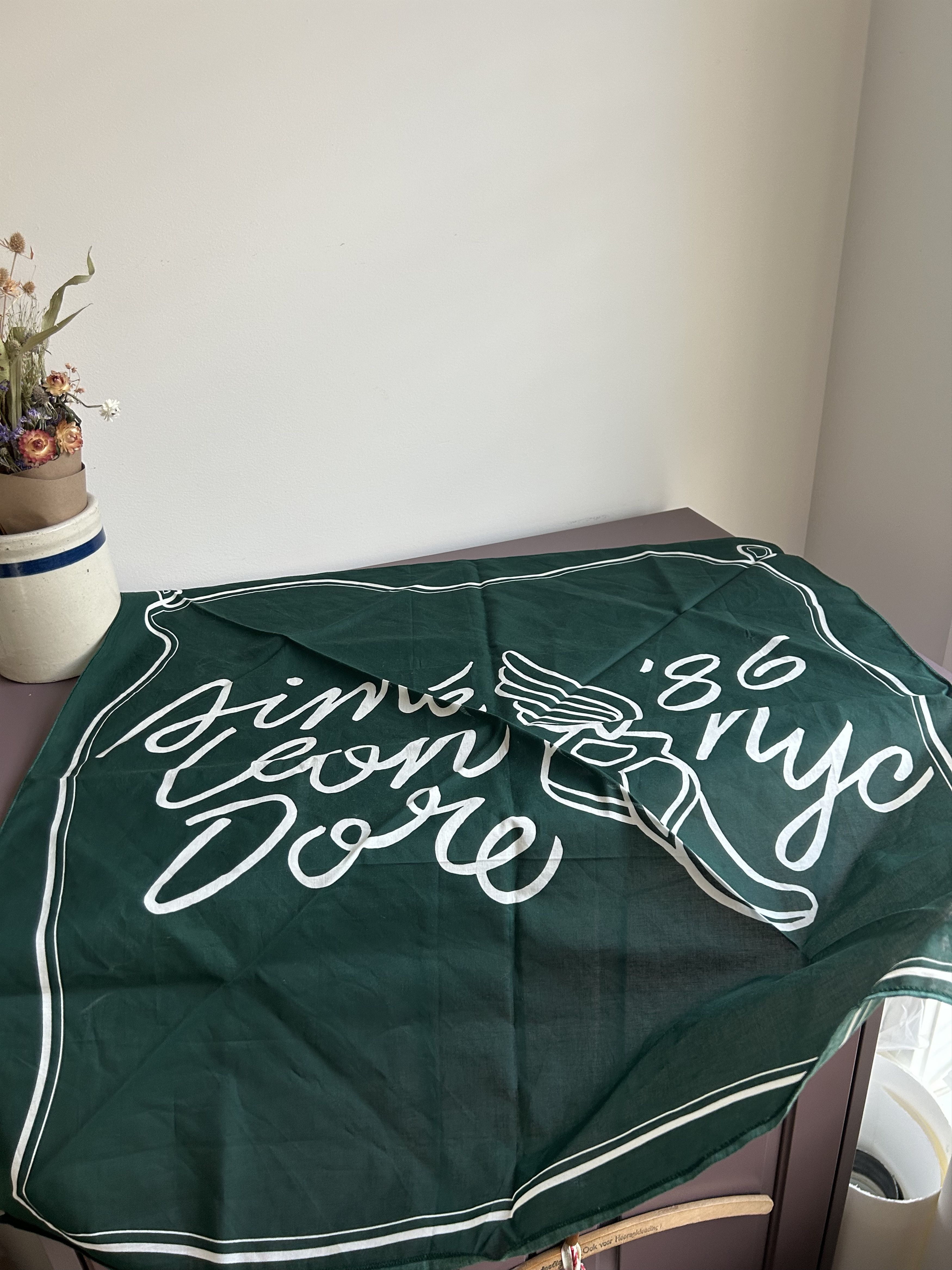 Aime Leon Dore Aimé Leon Dore Green scarf Size ONE SIZE - 1 Preview