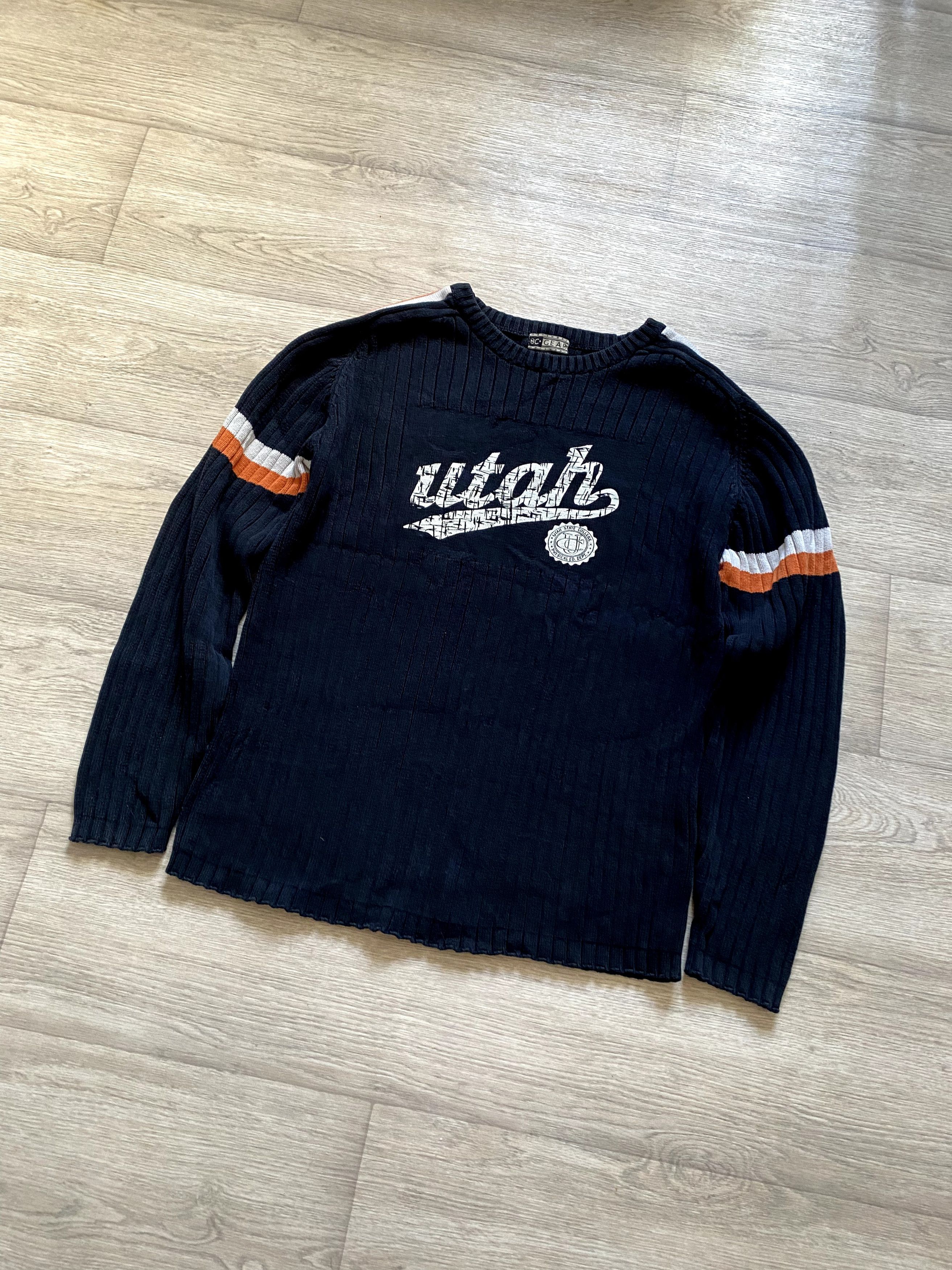 Other Vintage UTAH College Retro Sweater Y2K Streetwear Size US XL / EU 56 / 4 - 2 Thumbnail