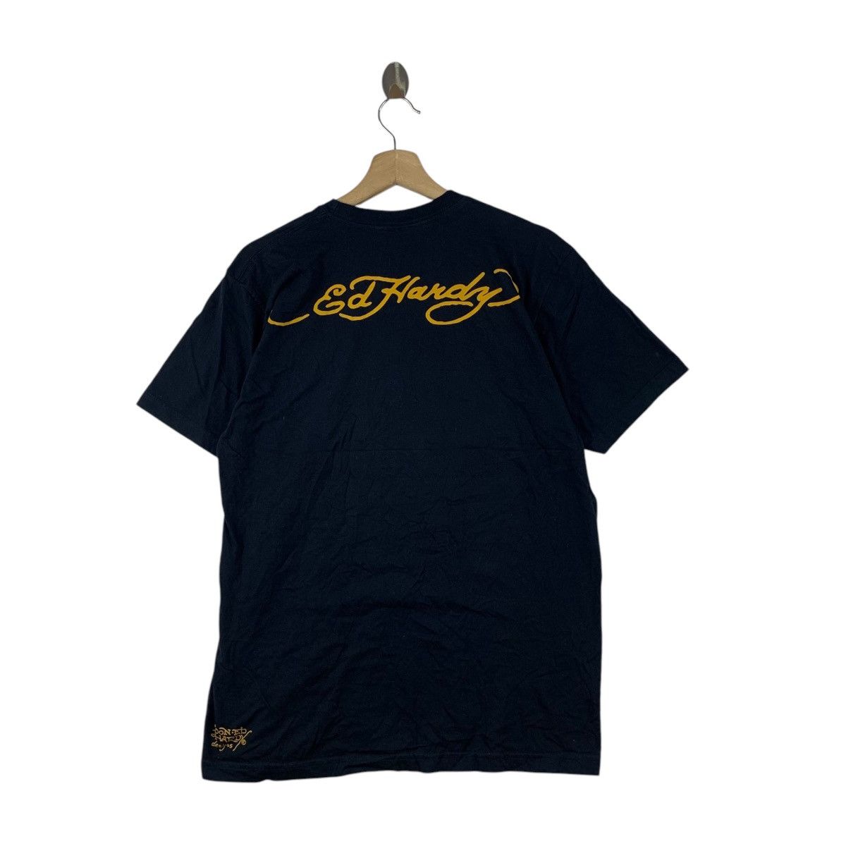 Ed Hardy ED HARDY CHRISTIAN AUDIGIER Black Panther Tee Shirt Top Size L / US 10 / IT 46 - 5 Thumbnail