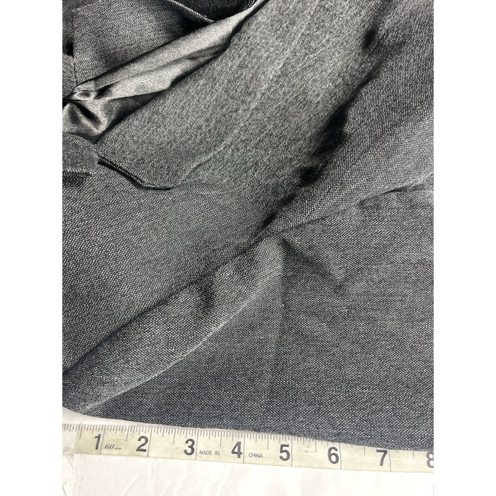Armani Exchange Armani Exchange A/X Womens Dark Gray Cotton Blend Blazer 6 Size M / US 6-8 / IT 42-44 - 7 Thumbnail