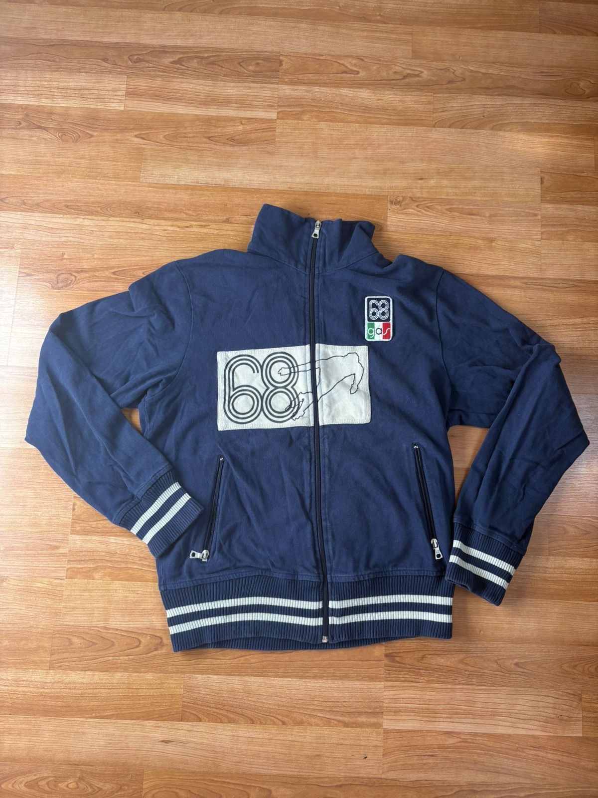 GAS Vintage Y2k GAS zip up Size US L / EU 52-54 / 3 - 1 Thumbnail