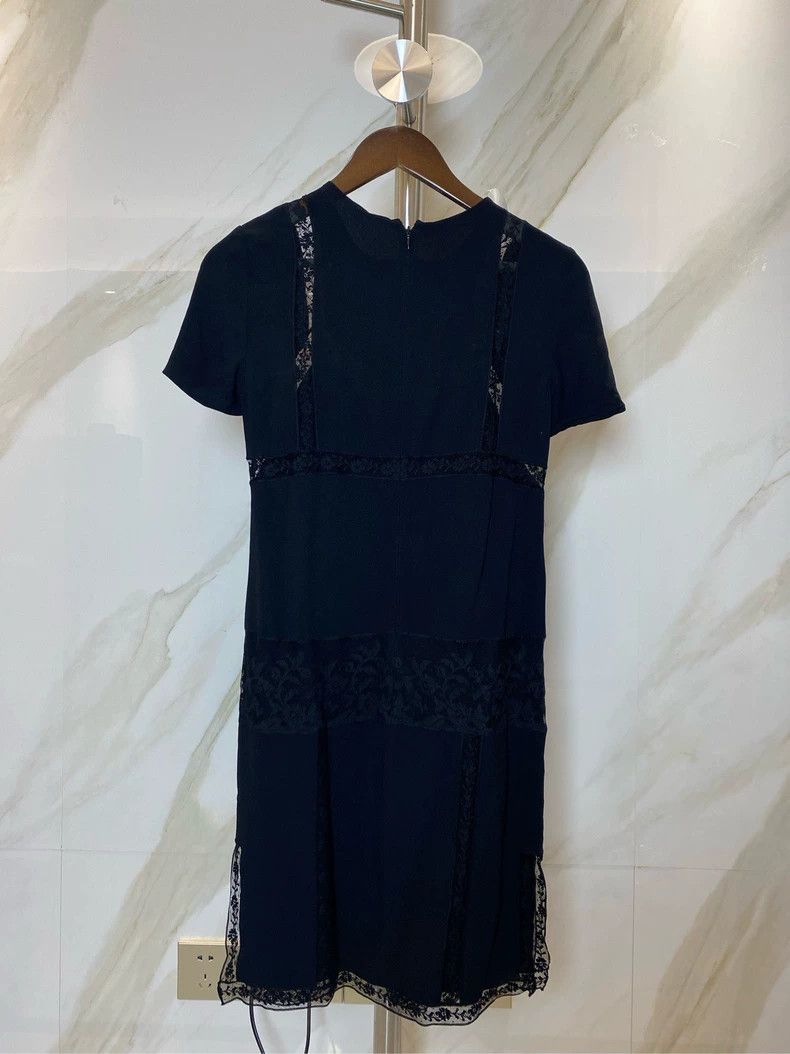Prada Prada Lace-edged dress 2501-Nextarrow Size XXS / US 00 / IT 34 - 2 Thumbnail