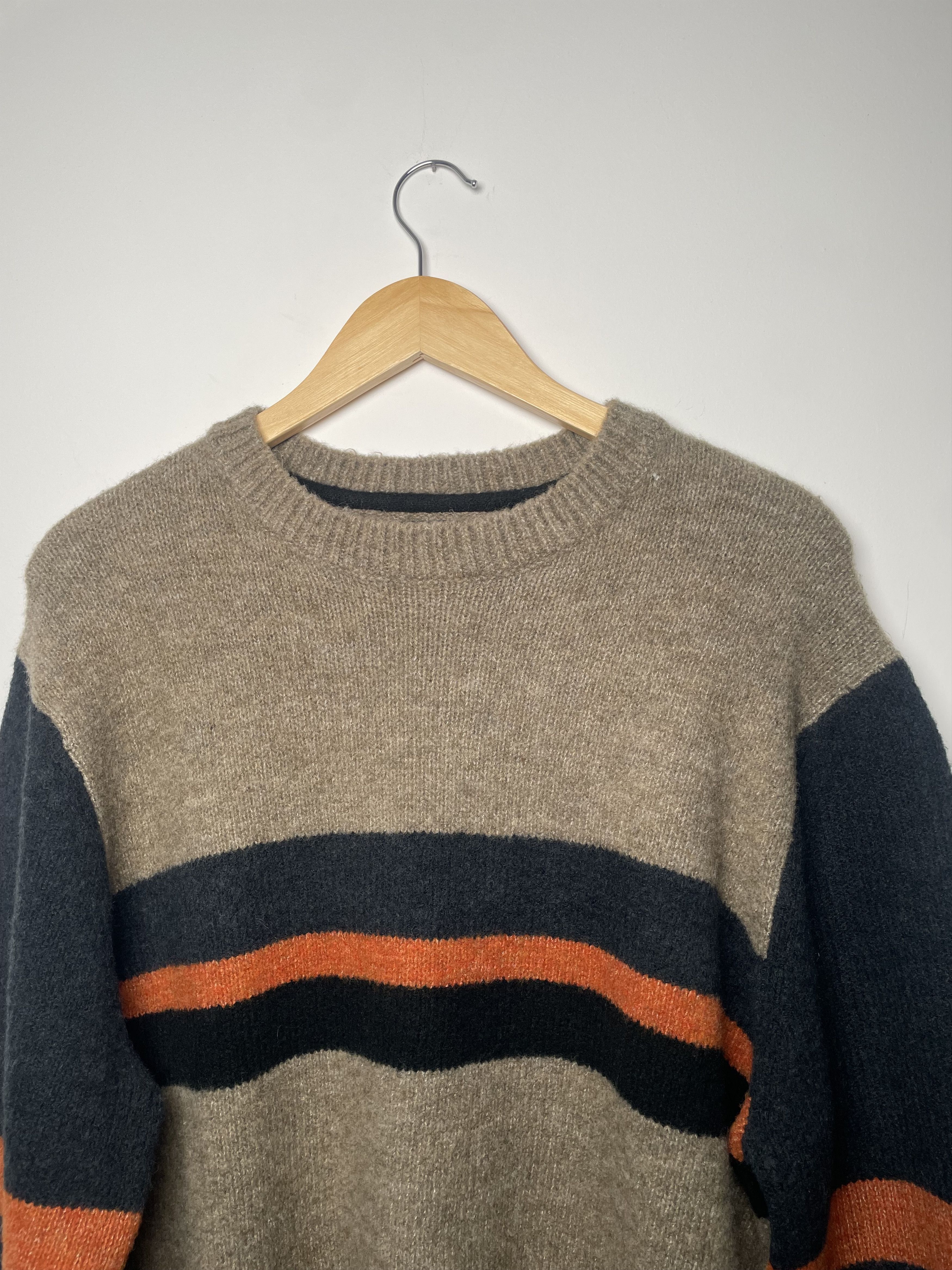 ONLY & SONS Only & Sons Striped Knit Sweater XL Size US XL / EU 56 / 4 - 3 Thumbnail