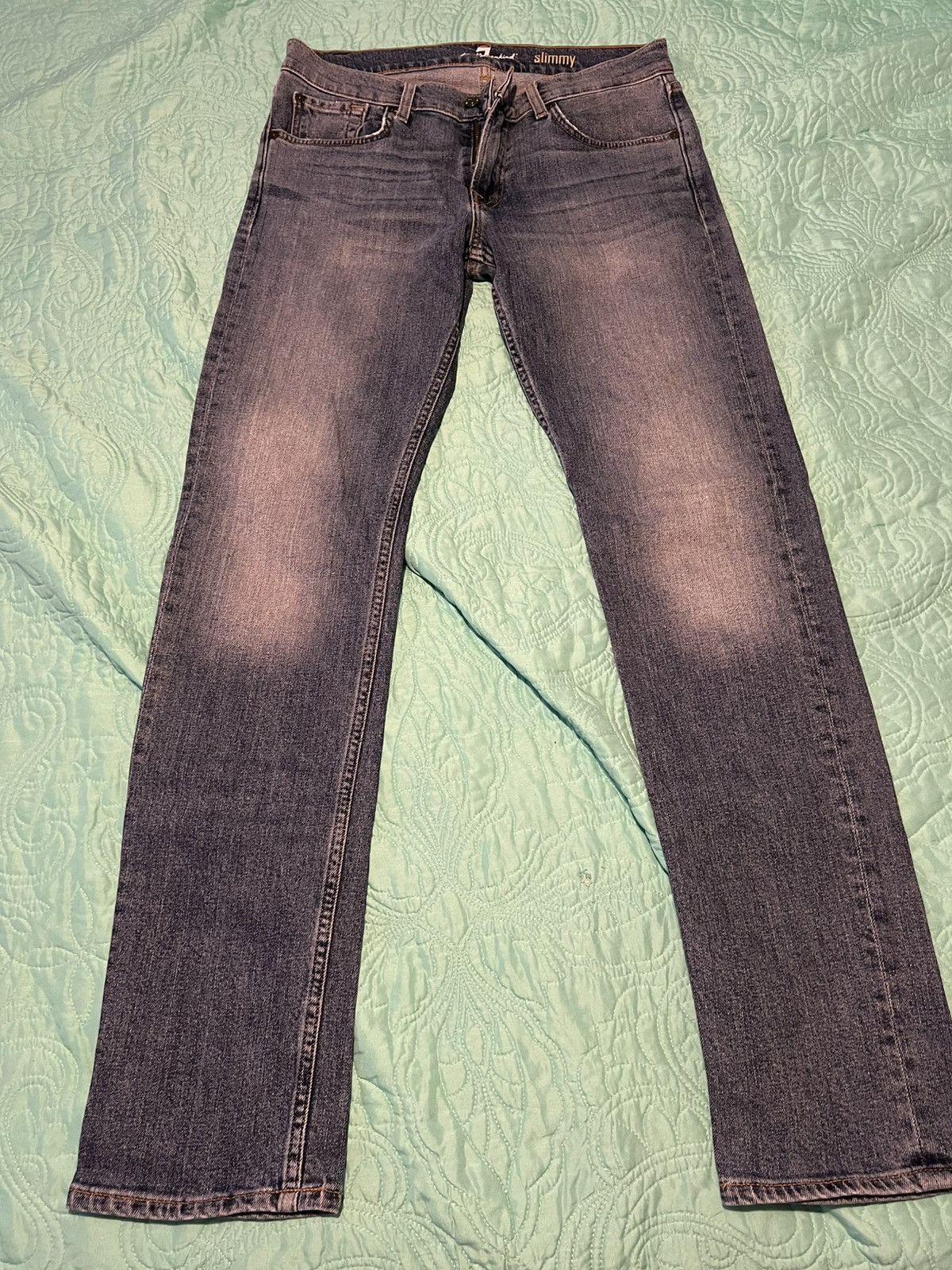 7 For All Mankind 7 for all mankind jeans Size US 32 / EU 48 - 2 Thumbnail