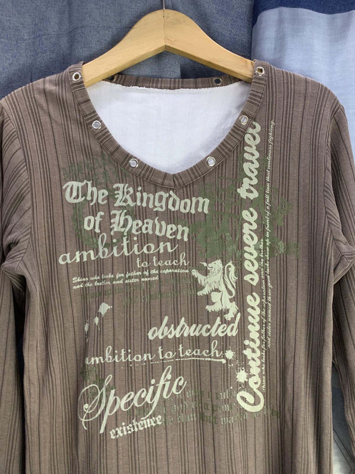 Hysteric Glamour × If Six Was Nine × Japanese Brand The Kingdom of heaven poem style Size US M / EU 48-50 / 2 - 3 Thumbnail
