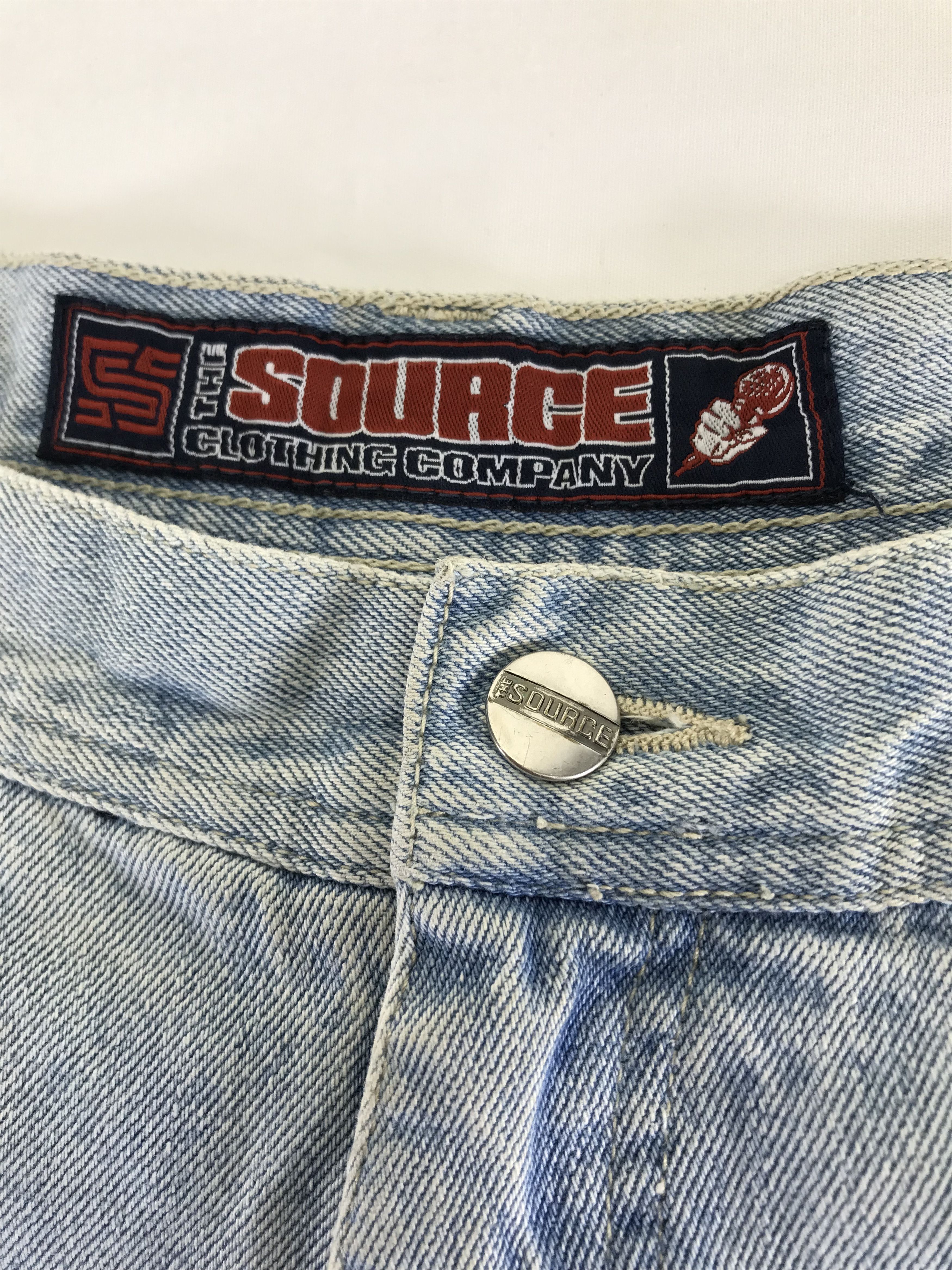 Japanese Brand Vintage Source DNM Patched Wide Baggy Jeans Size US 34 / EU 50 - 16 Thumbnail