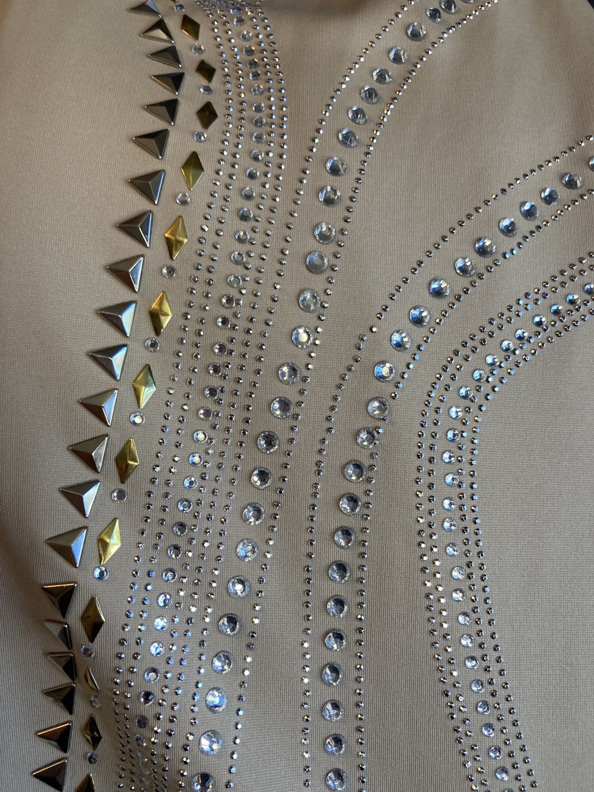 Other Alexia Admor tan rhinestone cut out mini dress Size S / US 4 / IT 40 - 10 Thumbnail