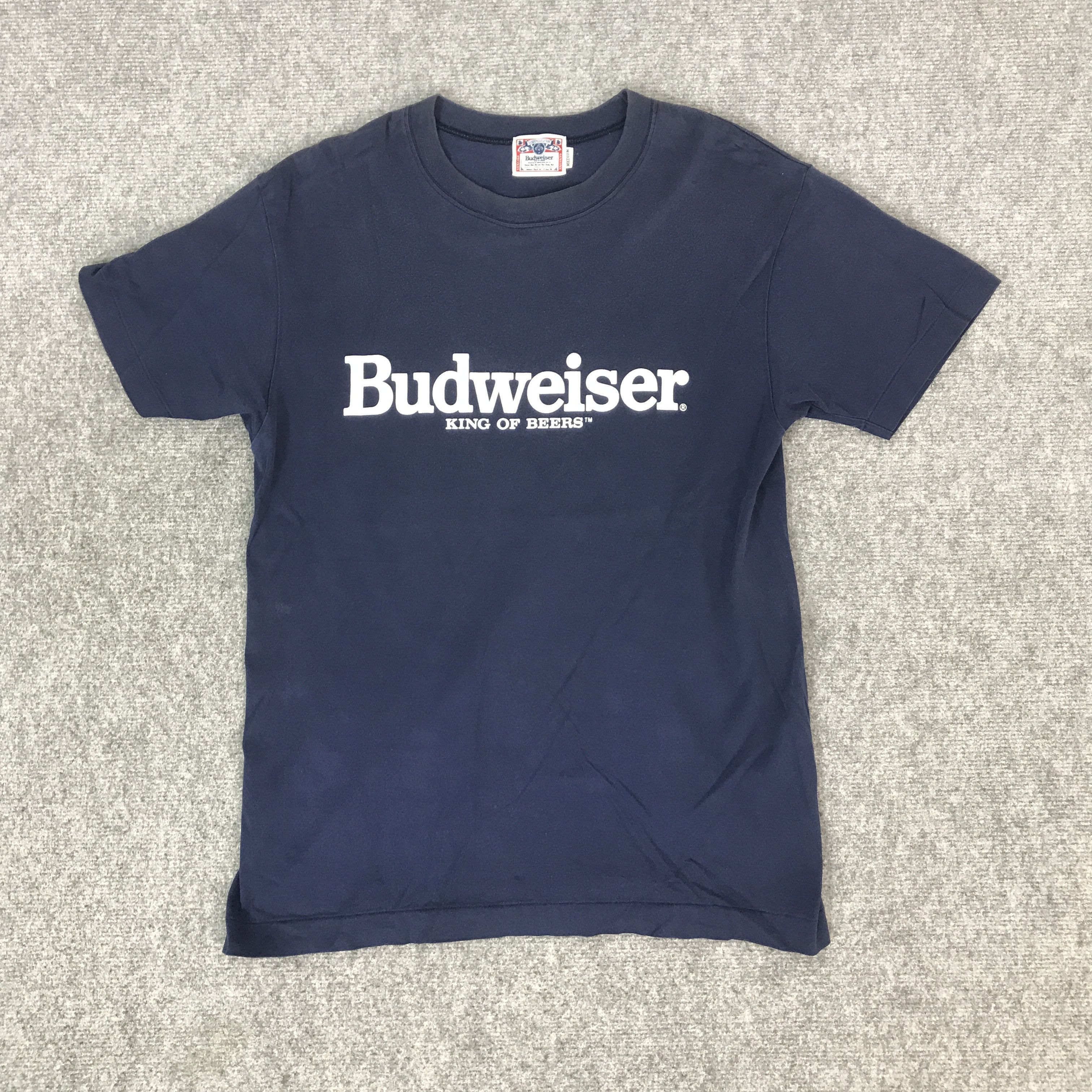 Budweiser VINATGE BUDWEISER NAVY T-SHIRT Size US M / EU 48-50 / 2 - 1 Thumbnail