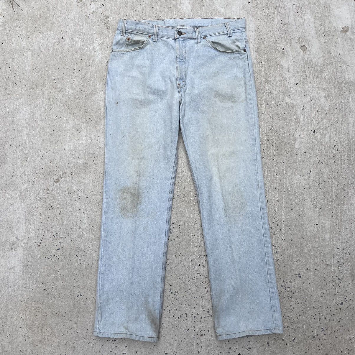 Levi's Vintage Clothing Vintage Thrashed 80s Levi’s Orange Tab 40509 Jeans Size US 38 / EU 54 - 1 Thumbnail