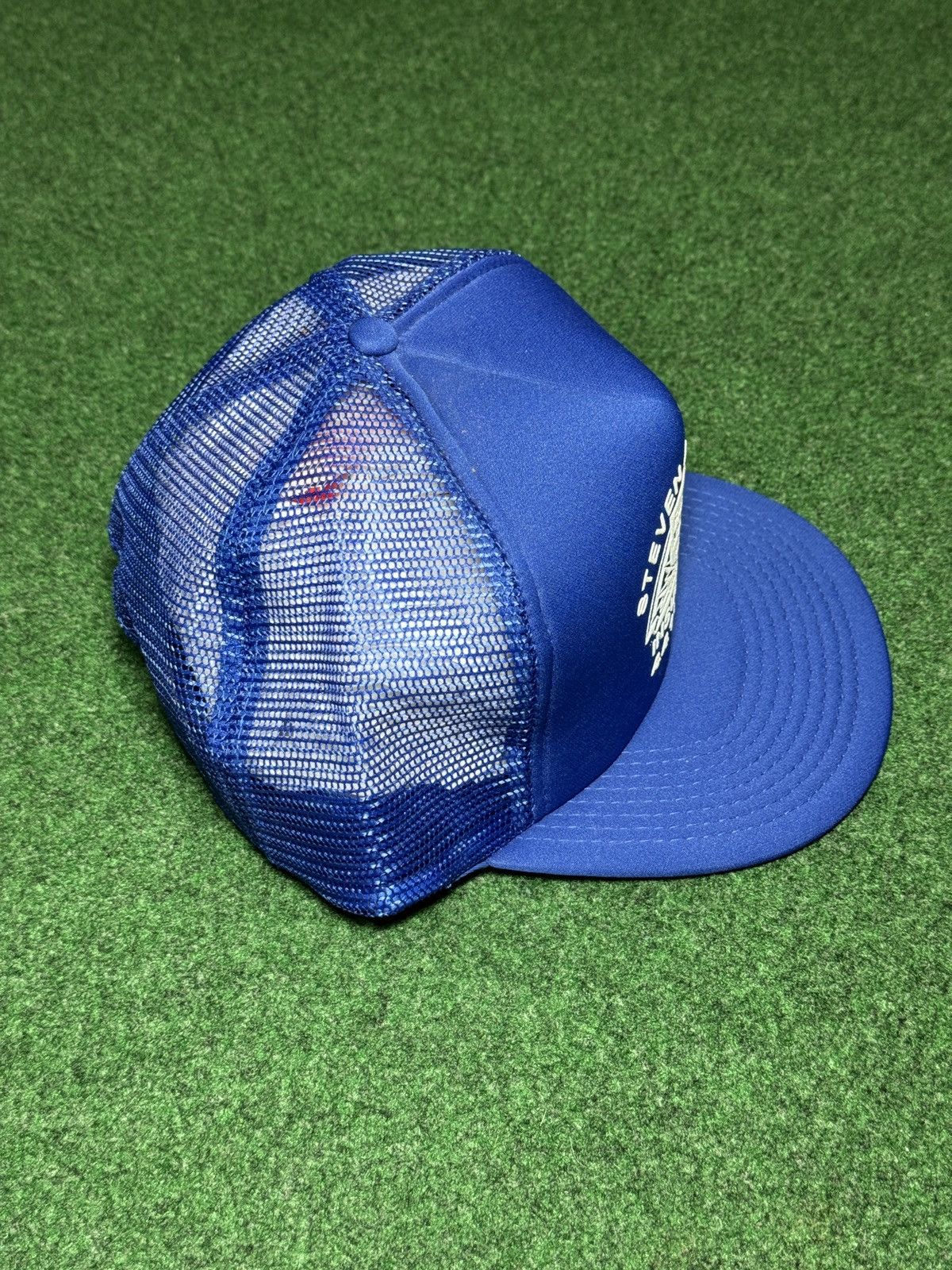 Vintage Farmers Insurance Trucker 80s 90s Snapback Steven Henry Hat Size ONE SIZE - 2 Thumbnail