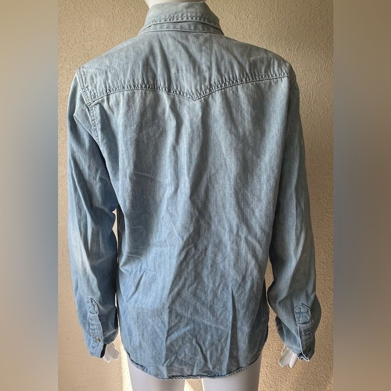 Hollister Hollister | Men's Cotton Denim Jean Jacket Coat | Medium Size US M / EU 48-50 / 2 - 2 Thumbnail