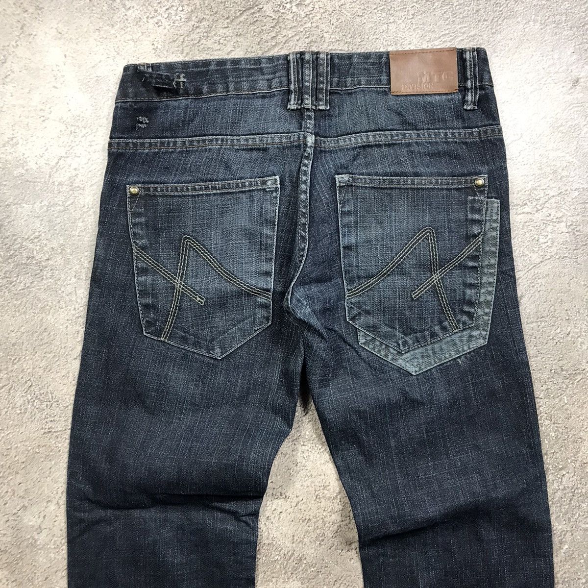 Vintage Vintage Y2K Baggy Distressed Flared Jeans Grunge Skater 30 Size US 30 / EU 46 - 5 Thumbnail