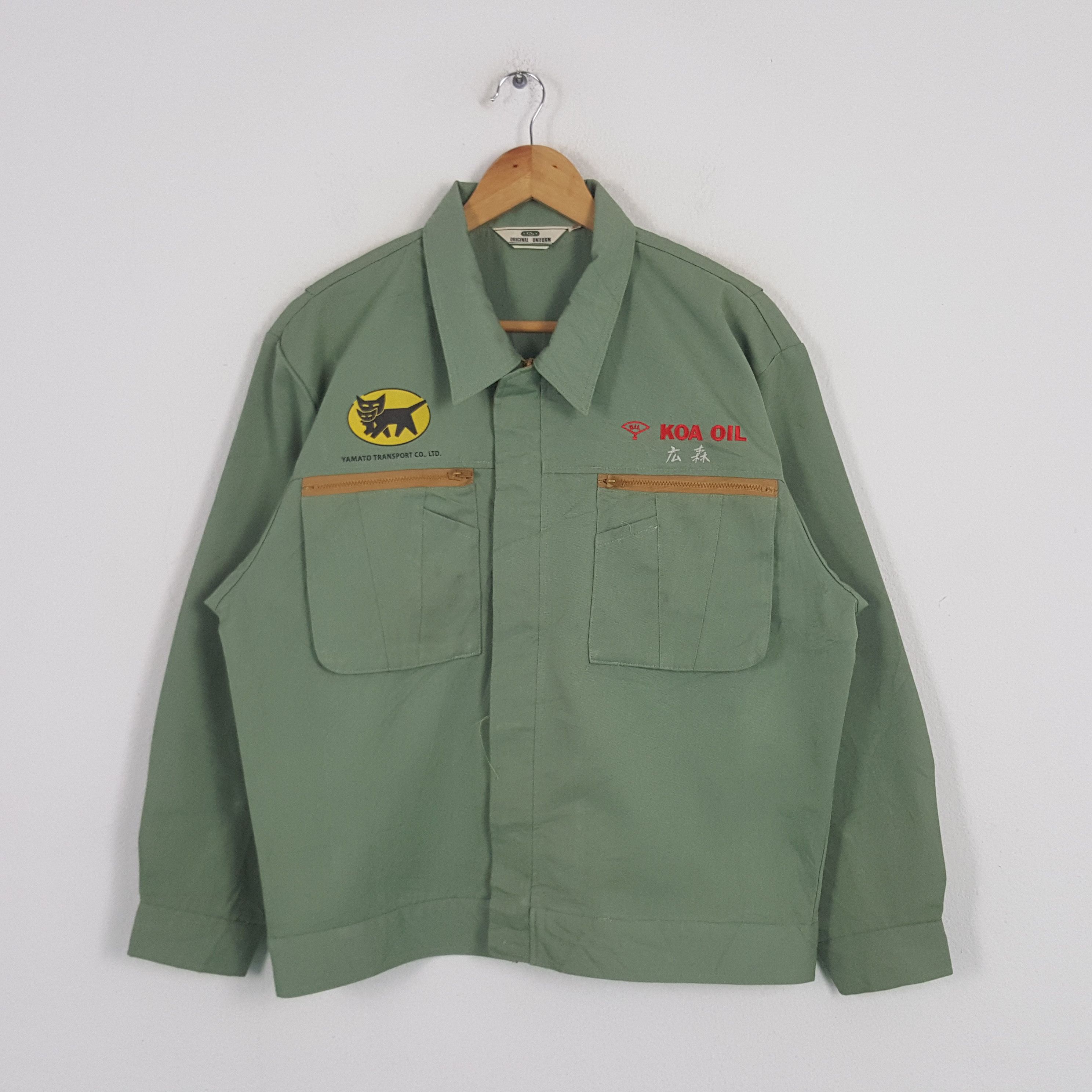 Japanese Brand × Vintage Vintage Yamato Transport Japanese Brand Uniform Jacket Size US L / EU 52-54 / 3 - 3 Thumbnail