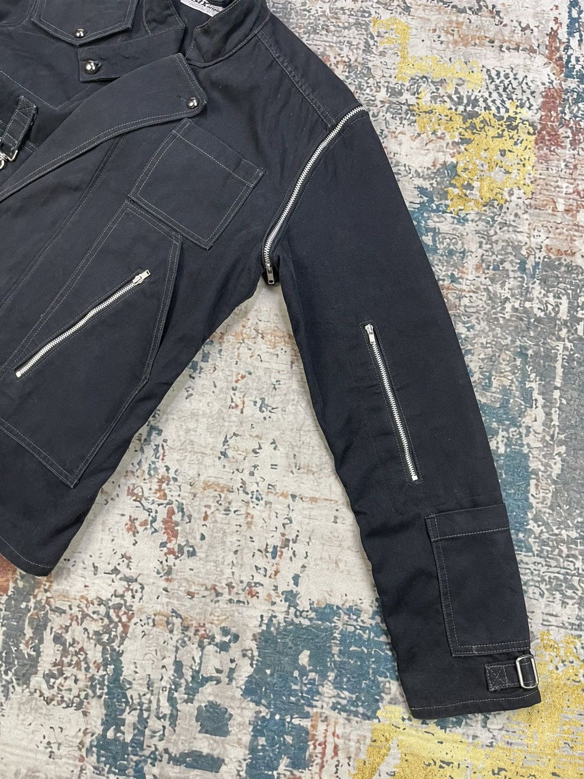 If Six Was Nine Seditioneries Six 666 Harajaku Bondage Punk Jacket Size US S / EU 44-46 / 1 - 8 Thumbnail