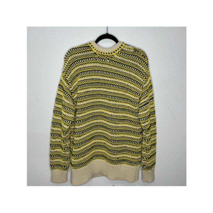 Isabel Marant Isabel Marant Hank Crewneck SweaterYellow Men's Size Small Size US S / EU 44-46 / 1 - 3 Thumbnail