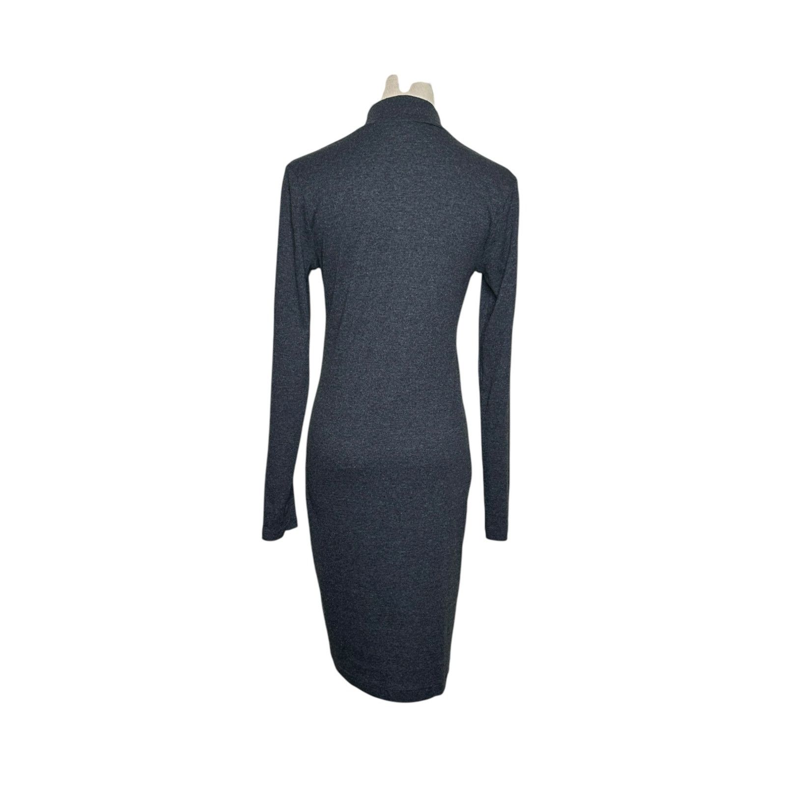 H&M H&M Divided gray high neck long sleeves sweater dress size M Size M / US 6-8 / IT 42-44 - 2 Thumbnail