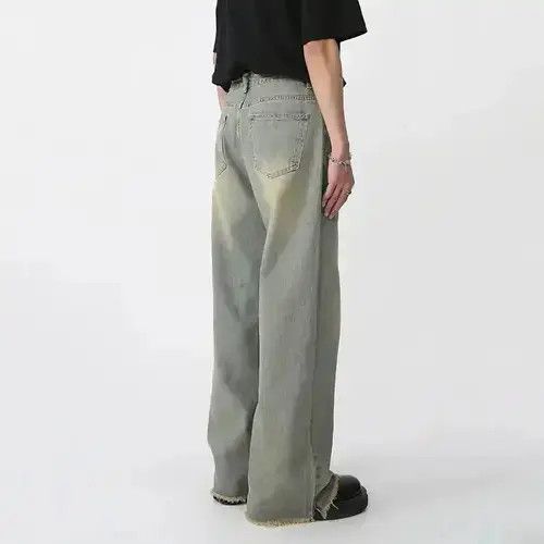 Designer × Japanese Brand × Jean Vintage Straight Wide Leg Blue Jeans Size US 31 - 3 Thumbnail