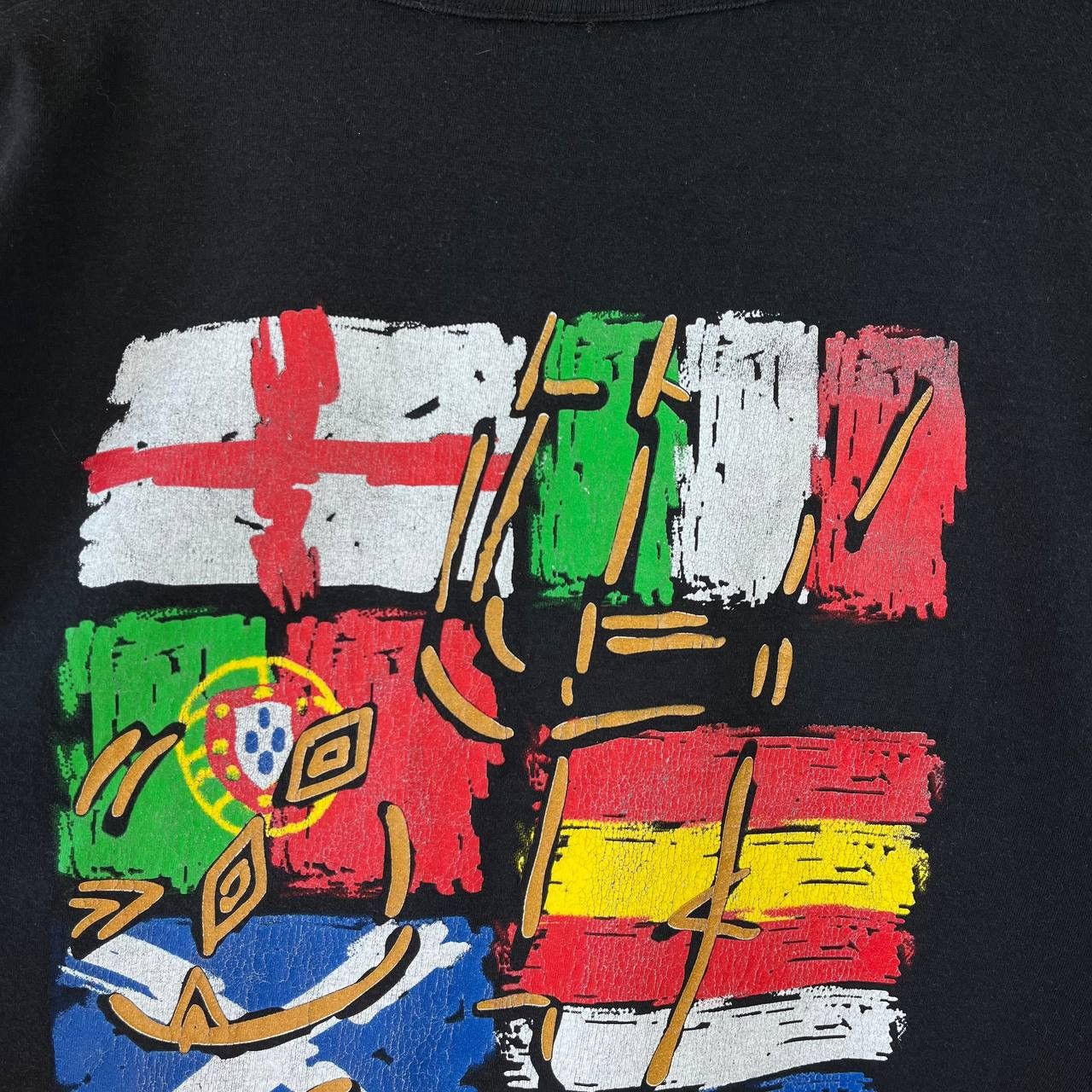 Vintage Vintage 1996 Umbro UEFA Euro England Football T Shirt Size US M / EU 48-50 / 2 - 3 Thumbnail