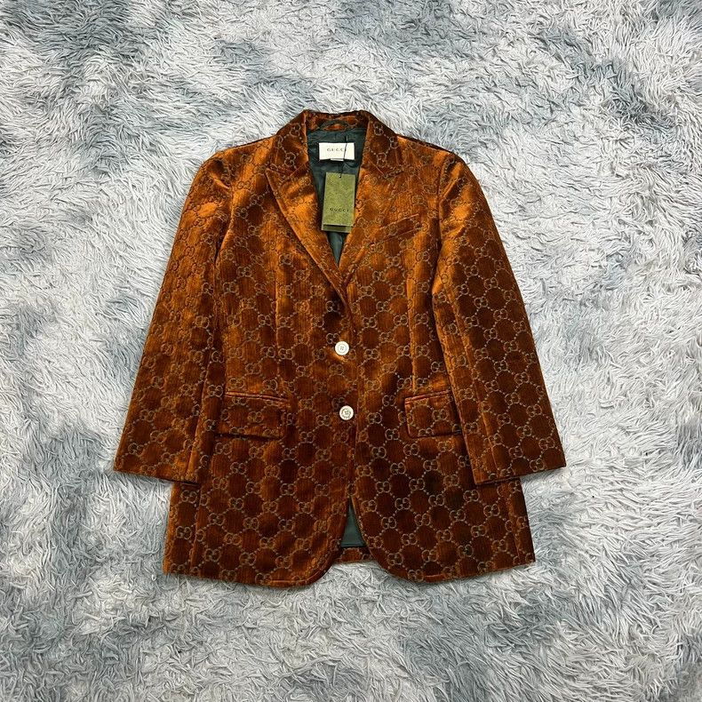 Gucci GucciFull-printed logo jacket 2503-Nextarrow Size US S / EU 44-46 / 1 - 1 Thumbnail