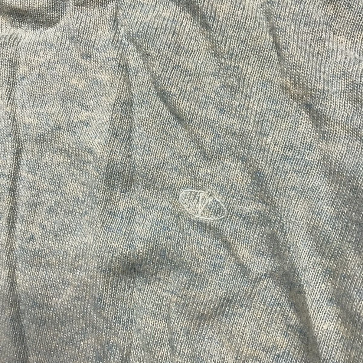 Vintage Vintage 90s Valentino Knit Sweater Oversized Grunge Logo L Size US L / EU 52-54 / 3 - 7 Thumbnail