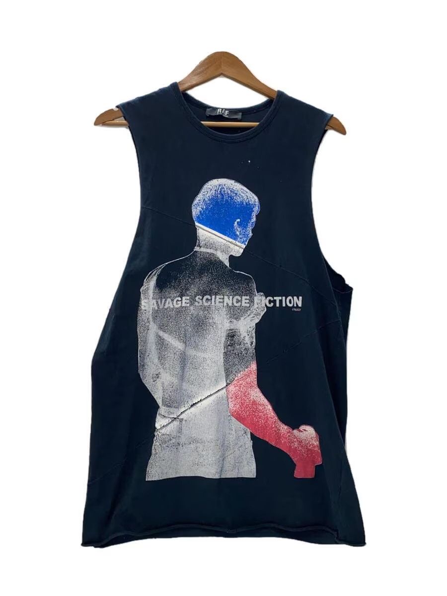image of Raf Simons Ss06 Savage Science Fiction Tank Top in Black, Men's (Size Medium)