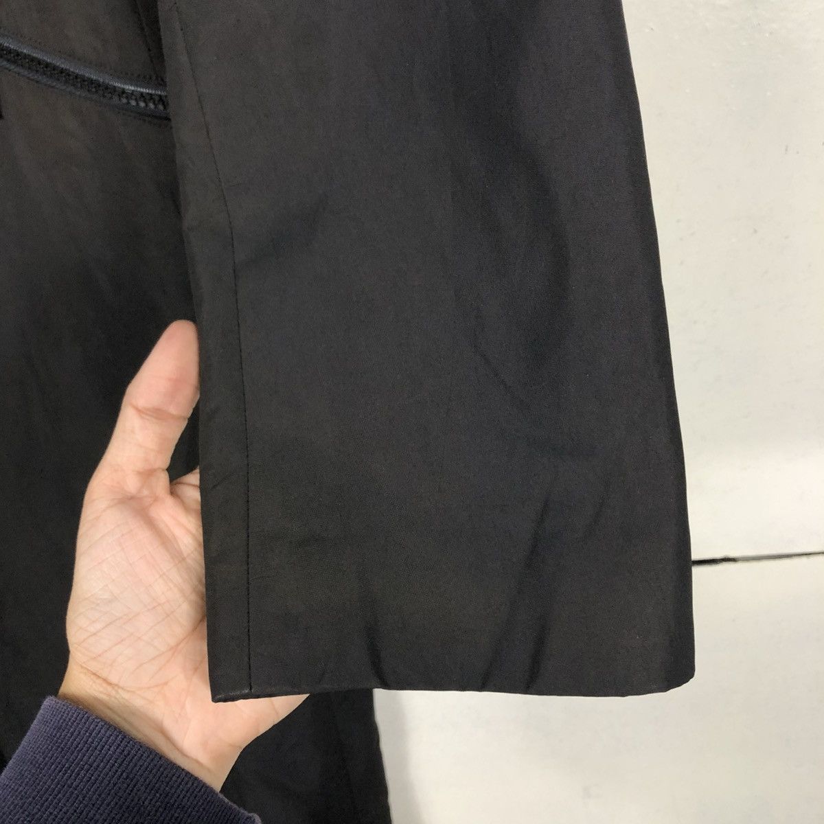 Japanese Brand 🔥VINTAGE LONG JACKET ICONIC BLACK 5351 POUR LES HOMMES Size US M / EU 48-50 / 2 - 14 Thumbnail