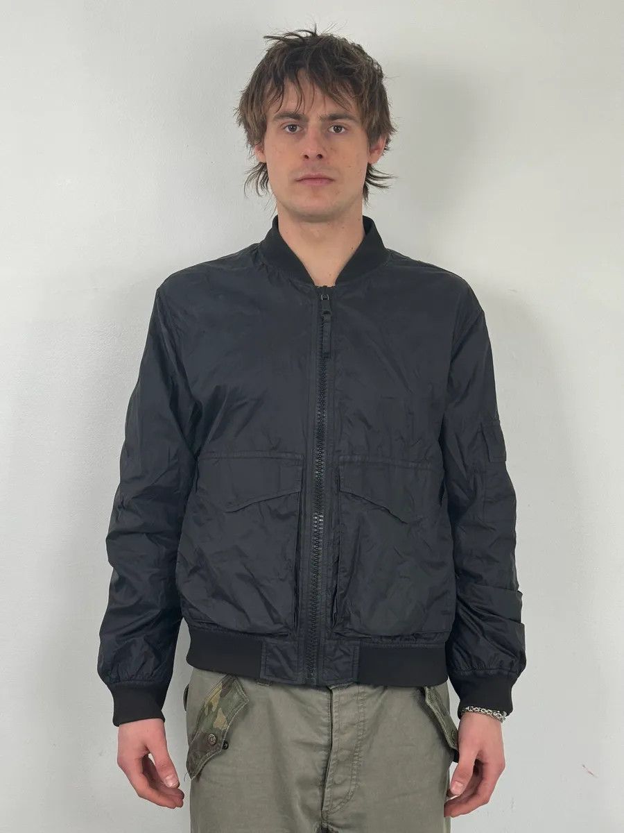 Our Legacy SS2016 Our Legacy Silky Black Bomber Jacket Size US M / EU 48-50 / 2 - 2 Thumbnail