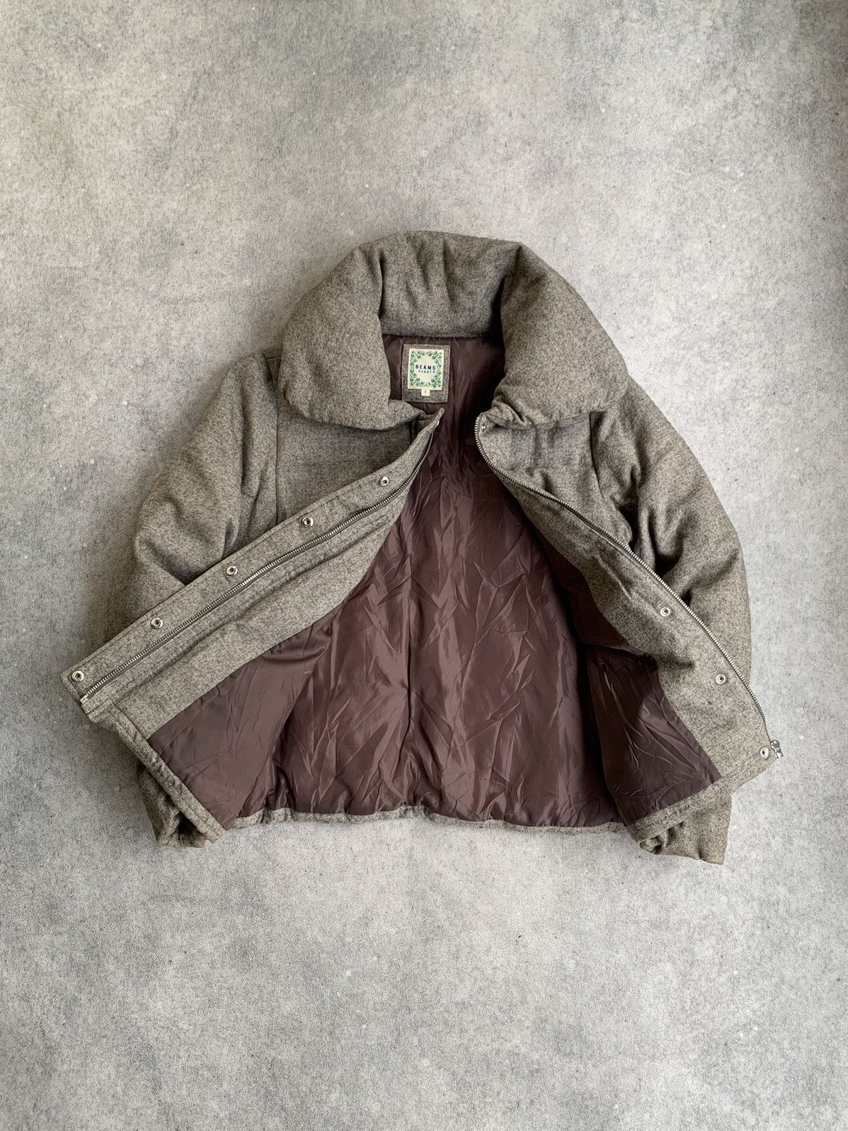Beams Plus Vintage Beams Hearts Puffer Jacket Size US M / EU 48-50 / 2 - 2 Thumbnail